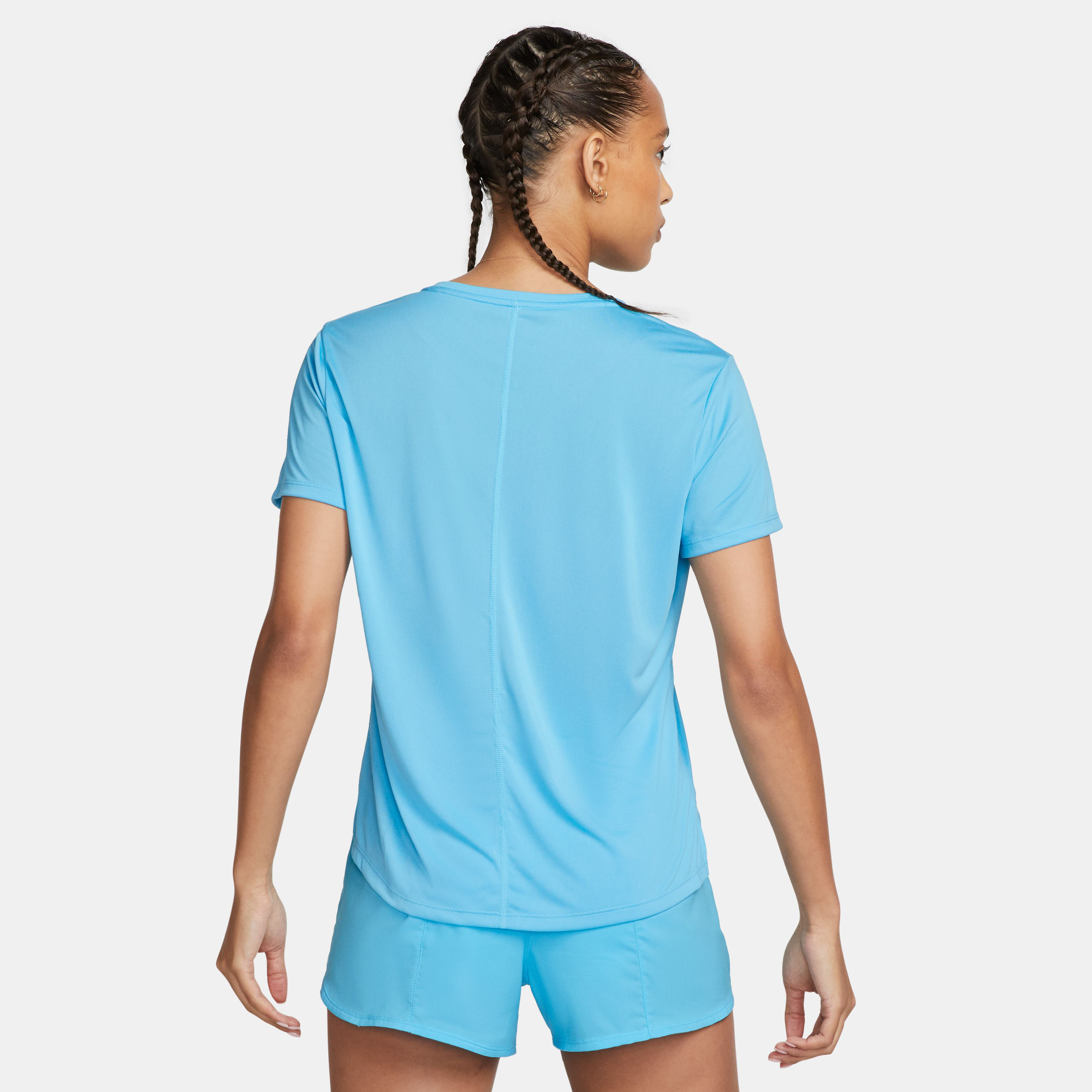 Dri Fit One Swoosh HBR Running Shirts Women Turquoise
