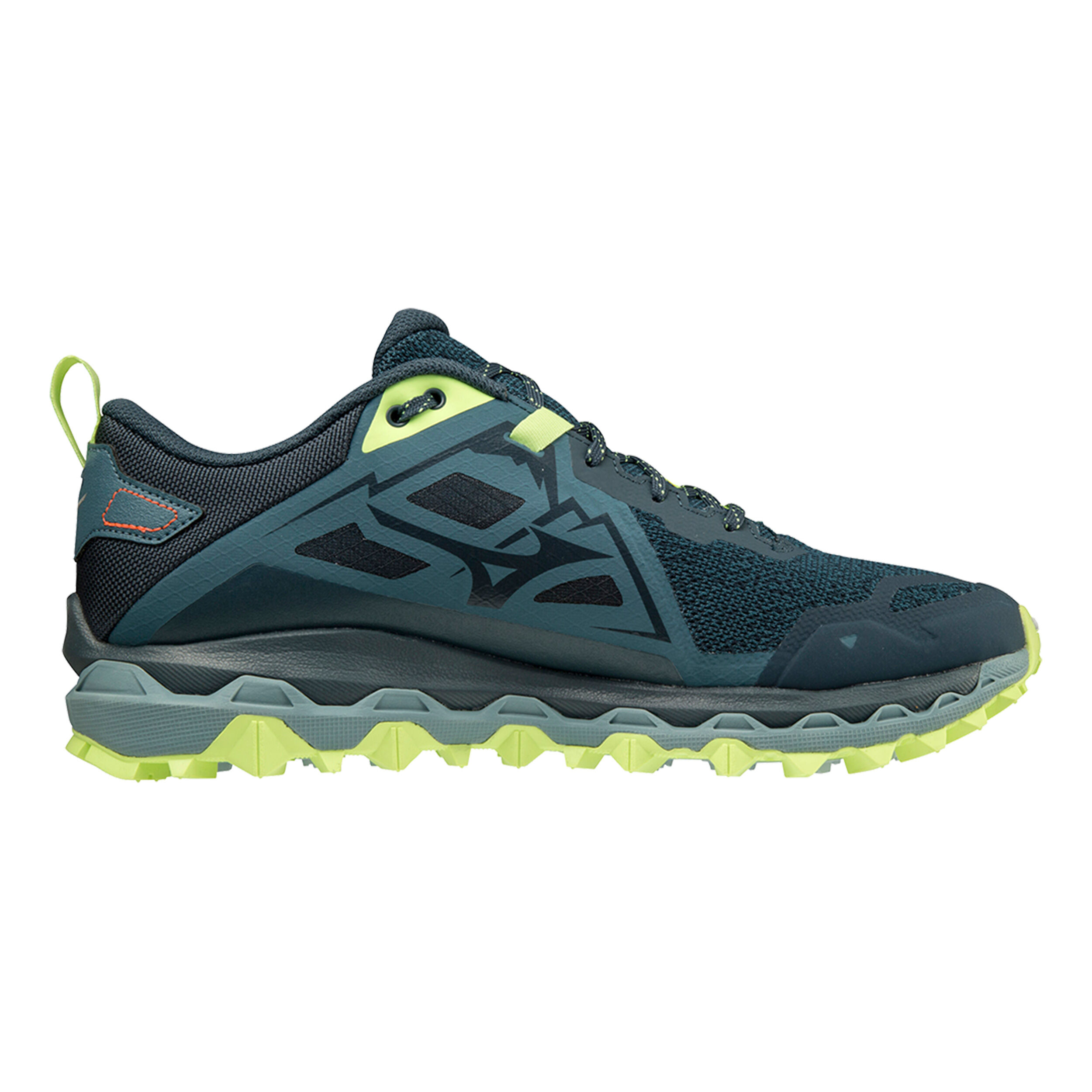 Wave Mujin 8 Trail Running Shoe Men Blue Grey