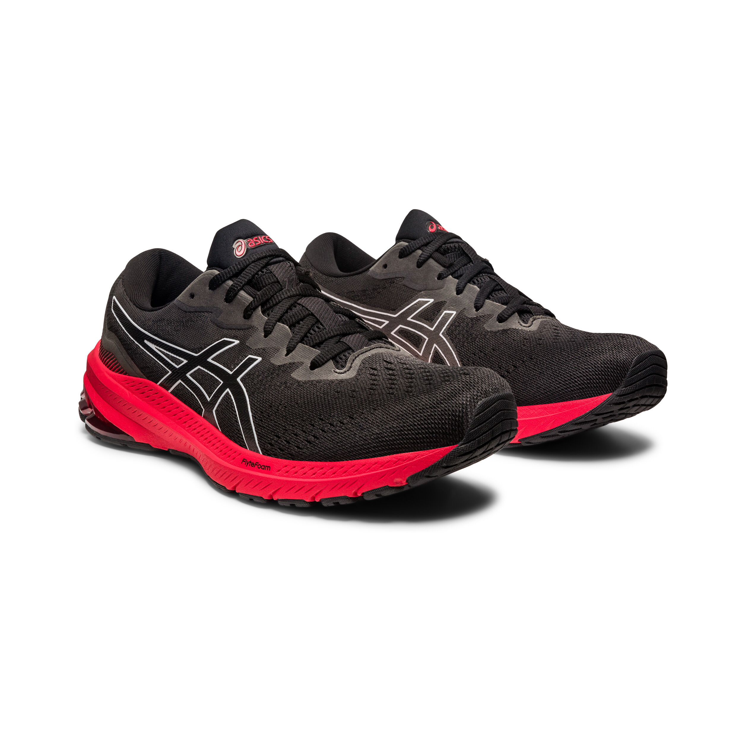 GT 1000 11 Stability Running Shoe Men Black Red