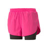 Run Favorite Woven 2in1 3in Running shorts Women - pink, black