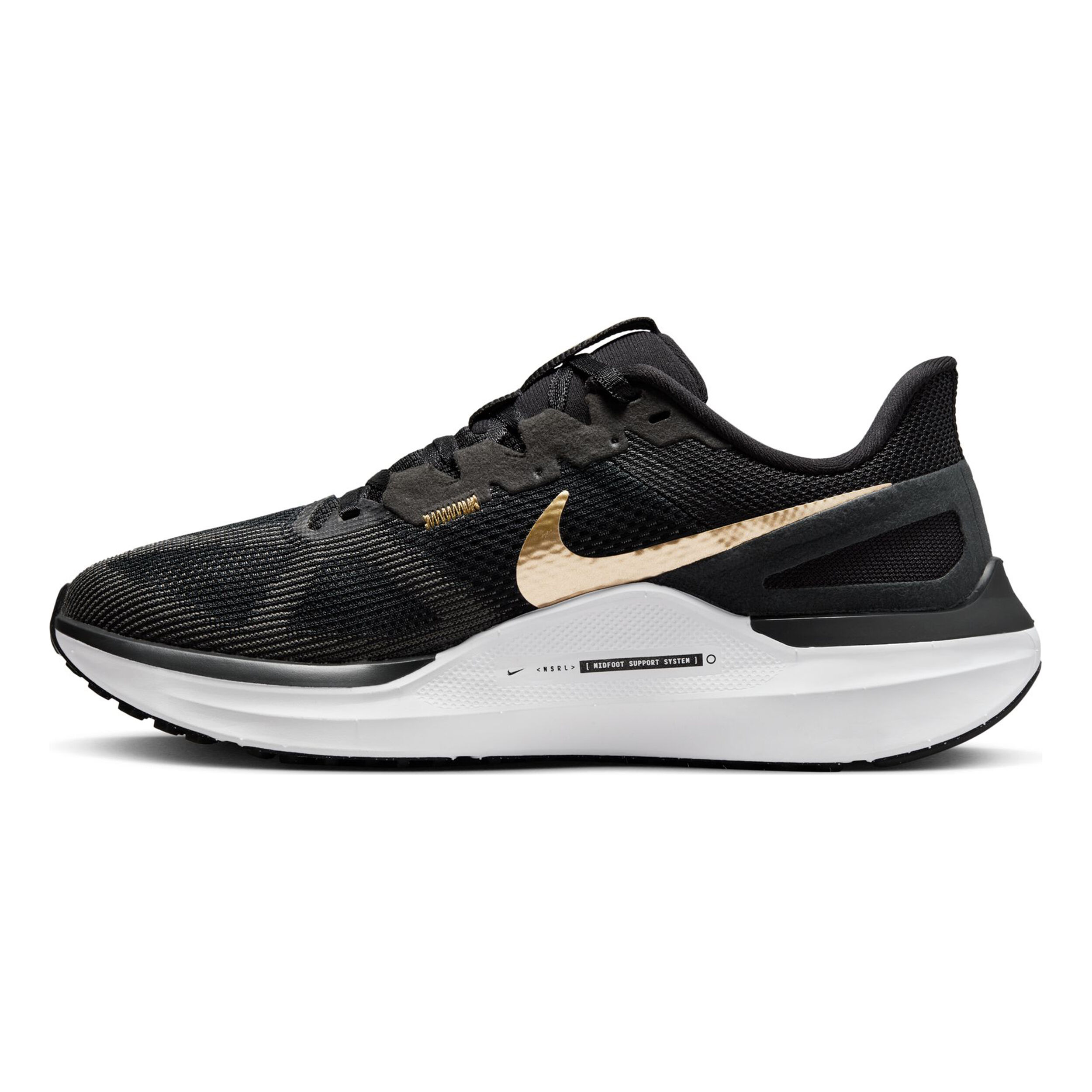 Structure 25 Stability Running Shoe Women Black Gold