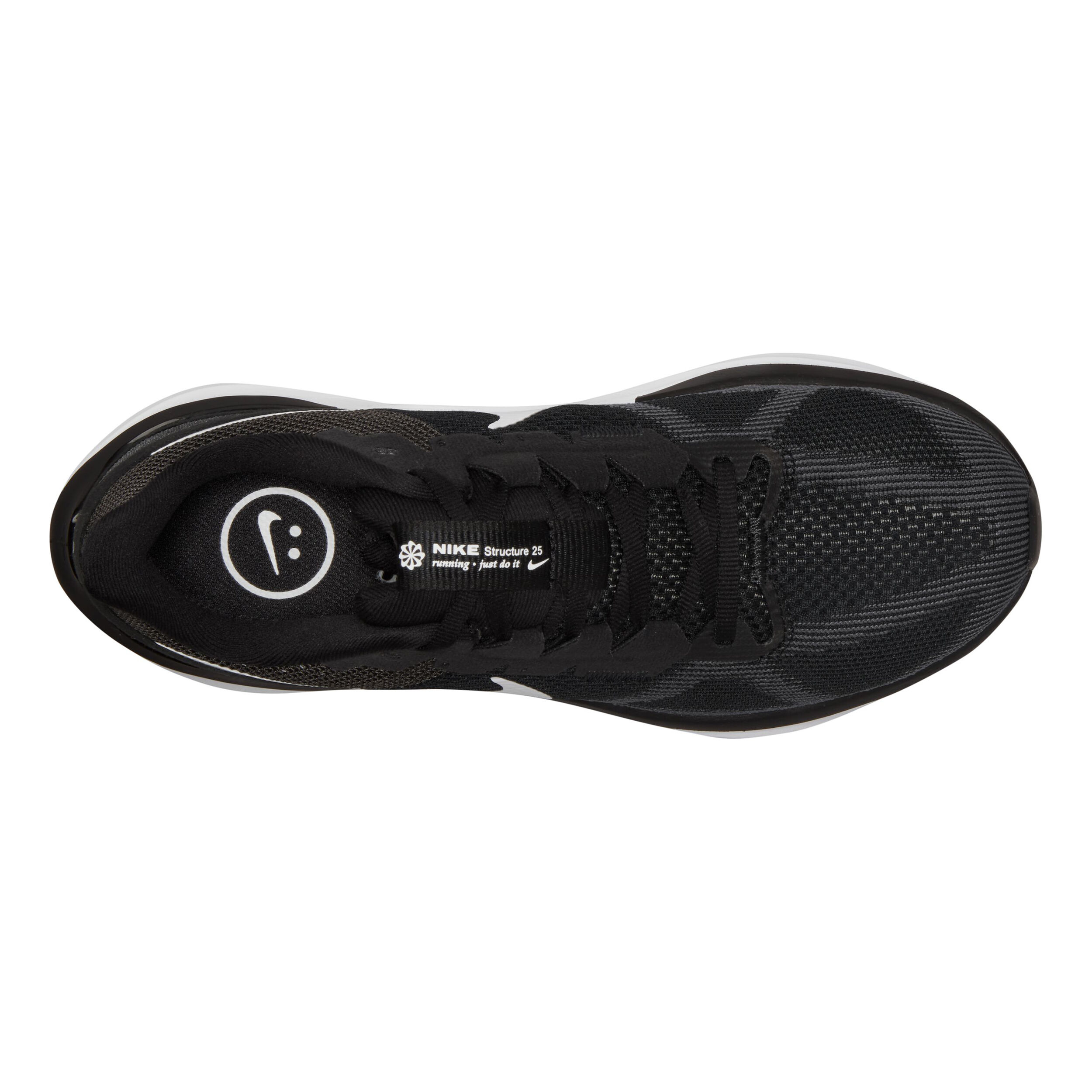 Structure 25 Stability Running Shoe Women Black White