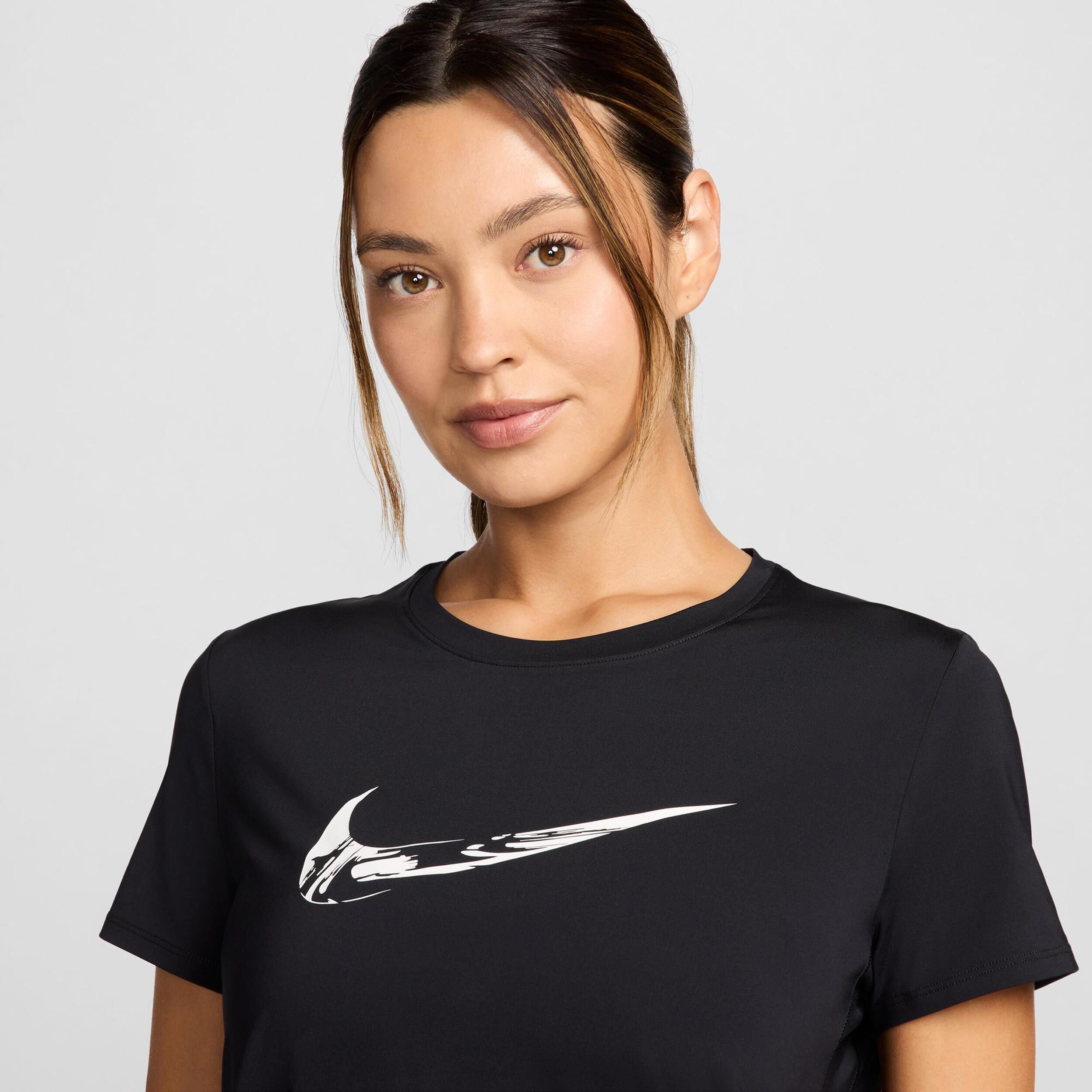 Dri Fit One Swoosh Running Shirt Women Black