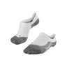 RU4 Endurance Invisible Running Socks Women-White,Grey