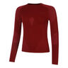 Warm Long sleeve Women - red, 