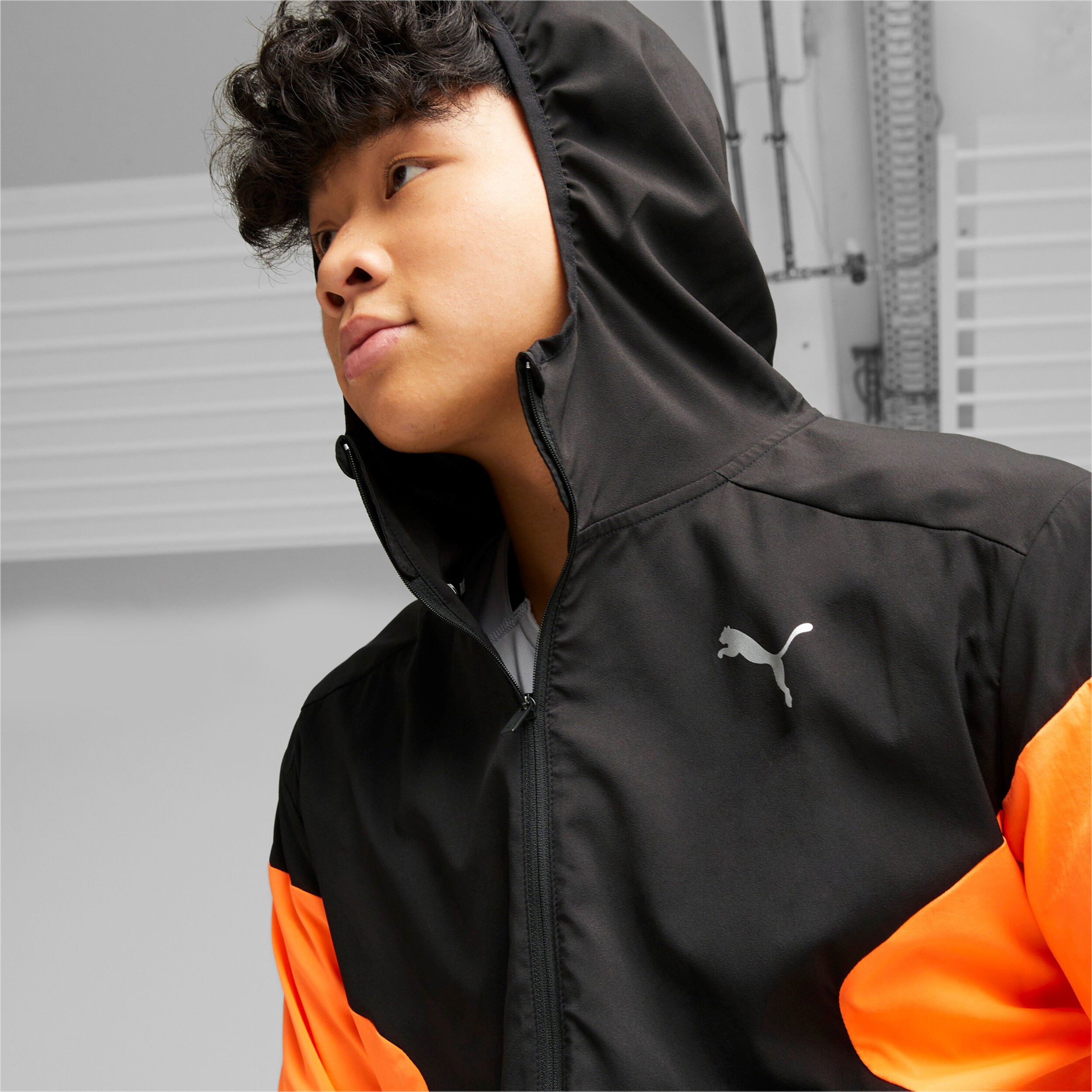 Buy Puma Run Lightweight Running Jacket Men Black Orange online Running Point UK