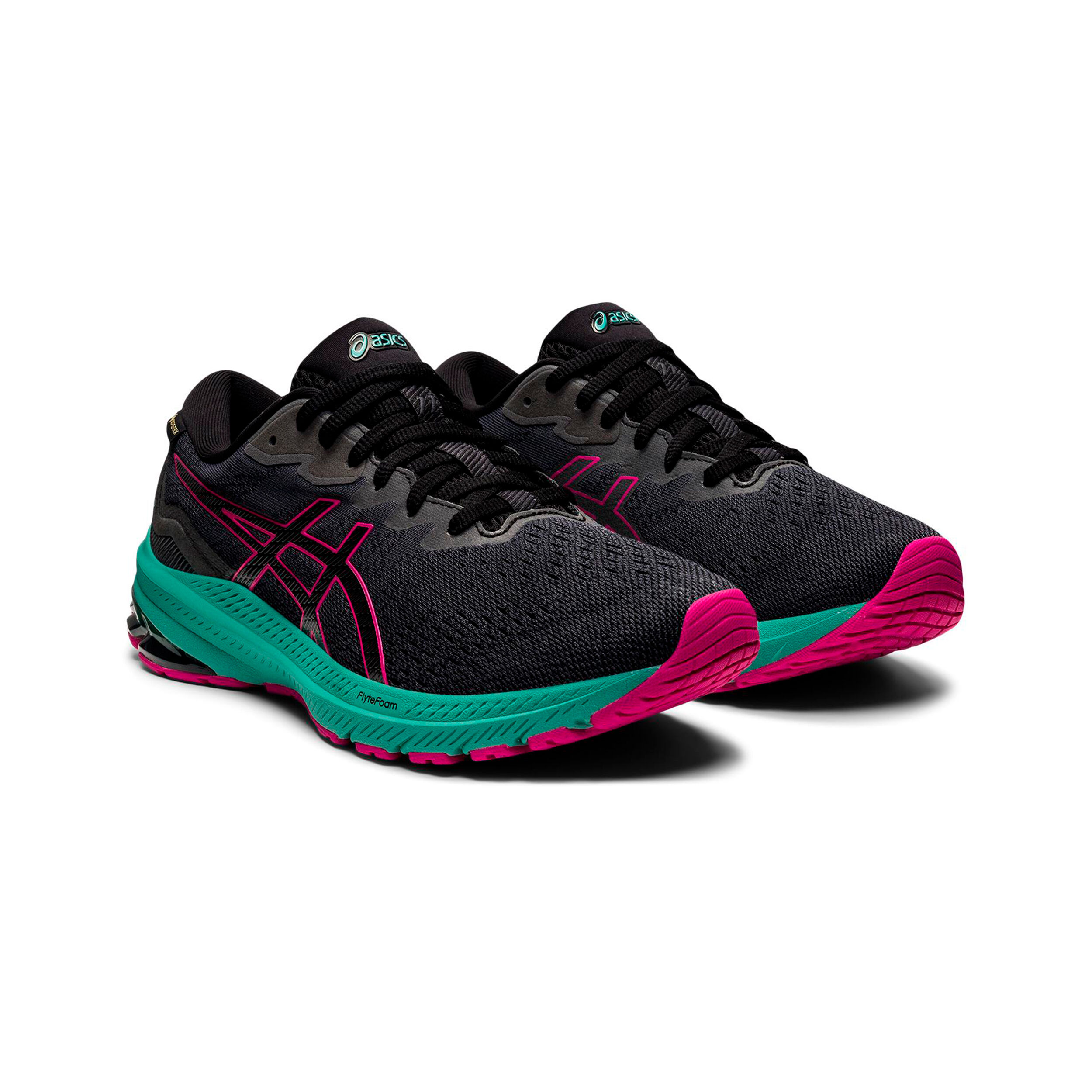 Buy ASICS GT 1000 11 G TX Stability Running Shoe Women Black Red online Running Point UK