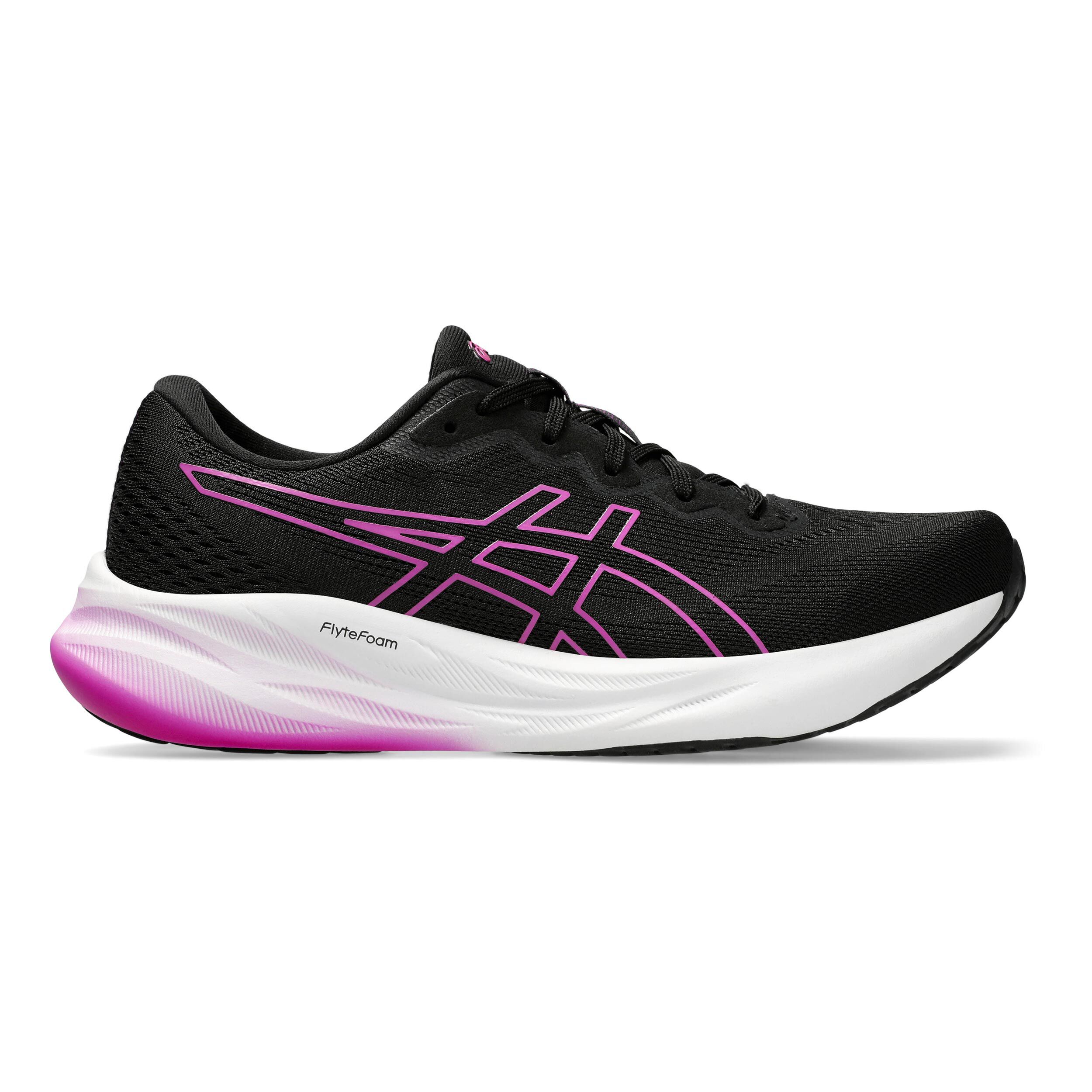 Gel Pulse 15 Neutral Running Shoe Women Black Pink