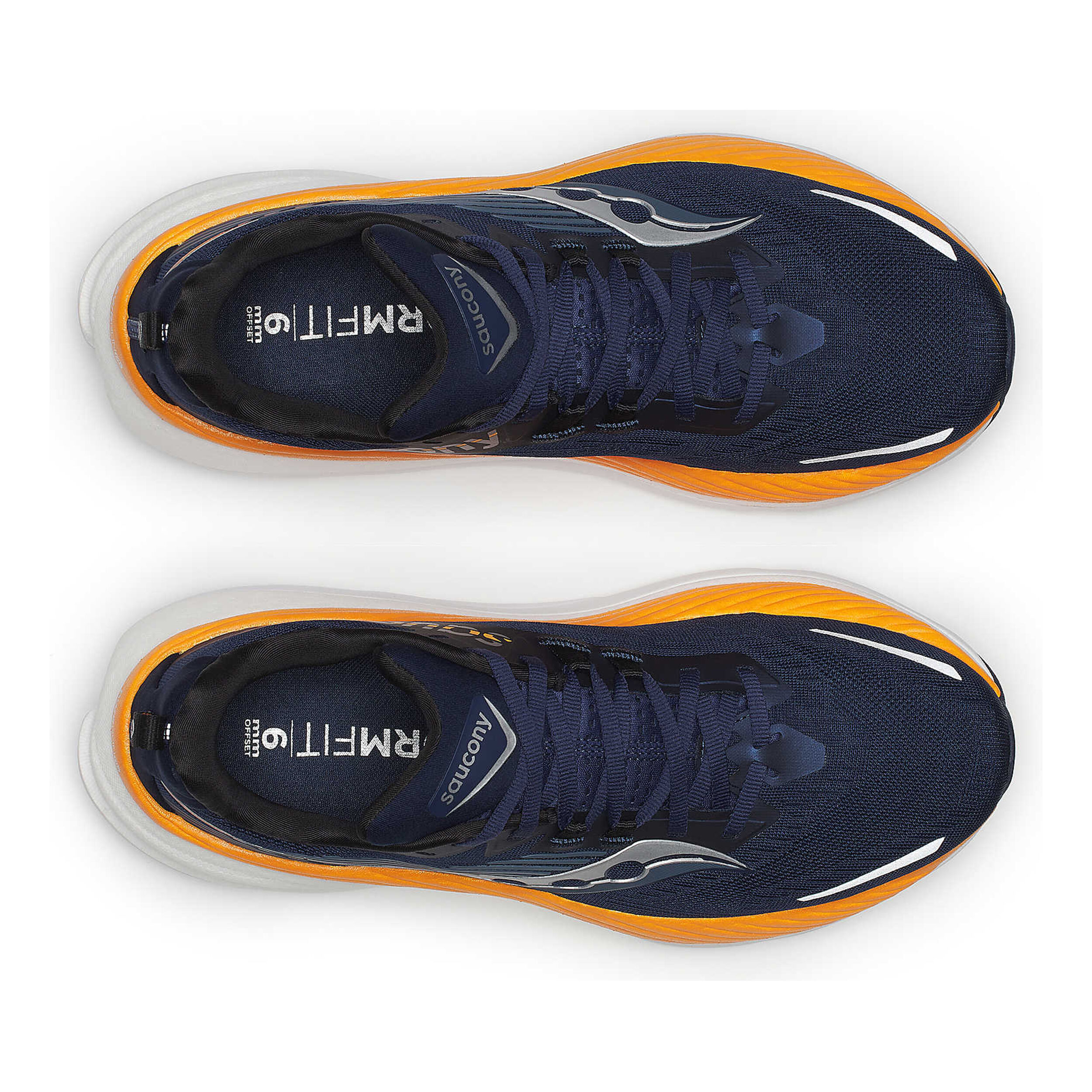 Buy Saucony Hurricane 24 Stability Running Shoe Men Dark Blue Orange online Running Point UK