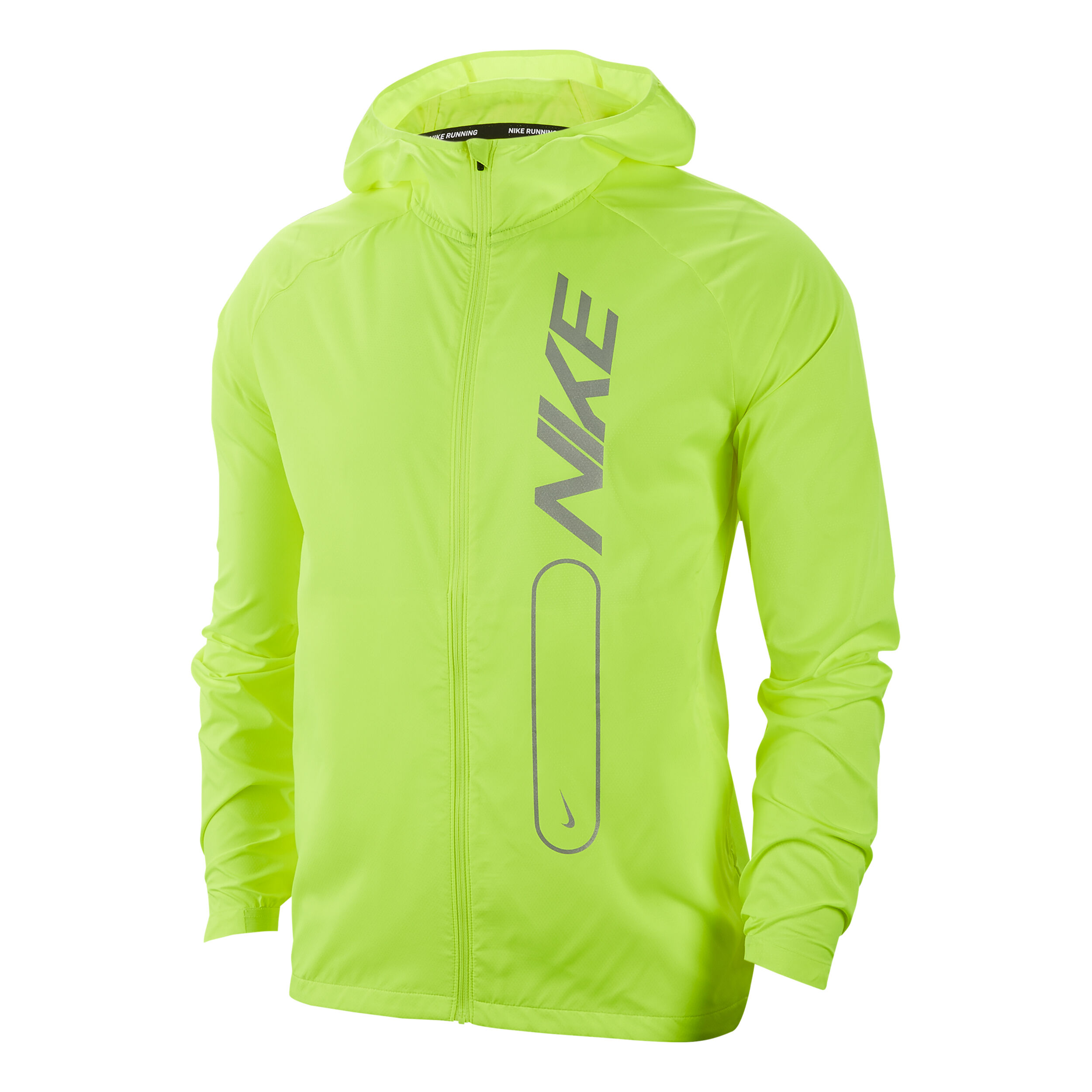 Nike neon running jacket hotsell