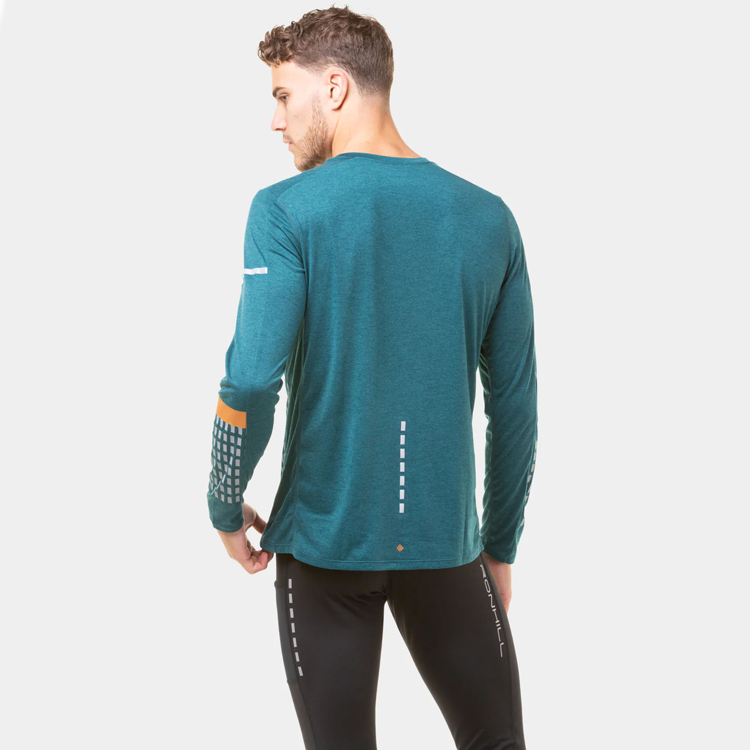 Buy Ronhill Tech Afterhours Longsleeve Running Shirt Men Petrol online Running Point UK