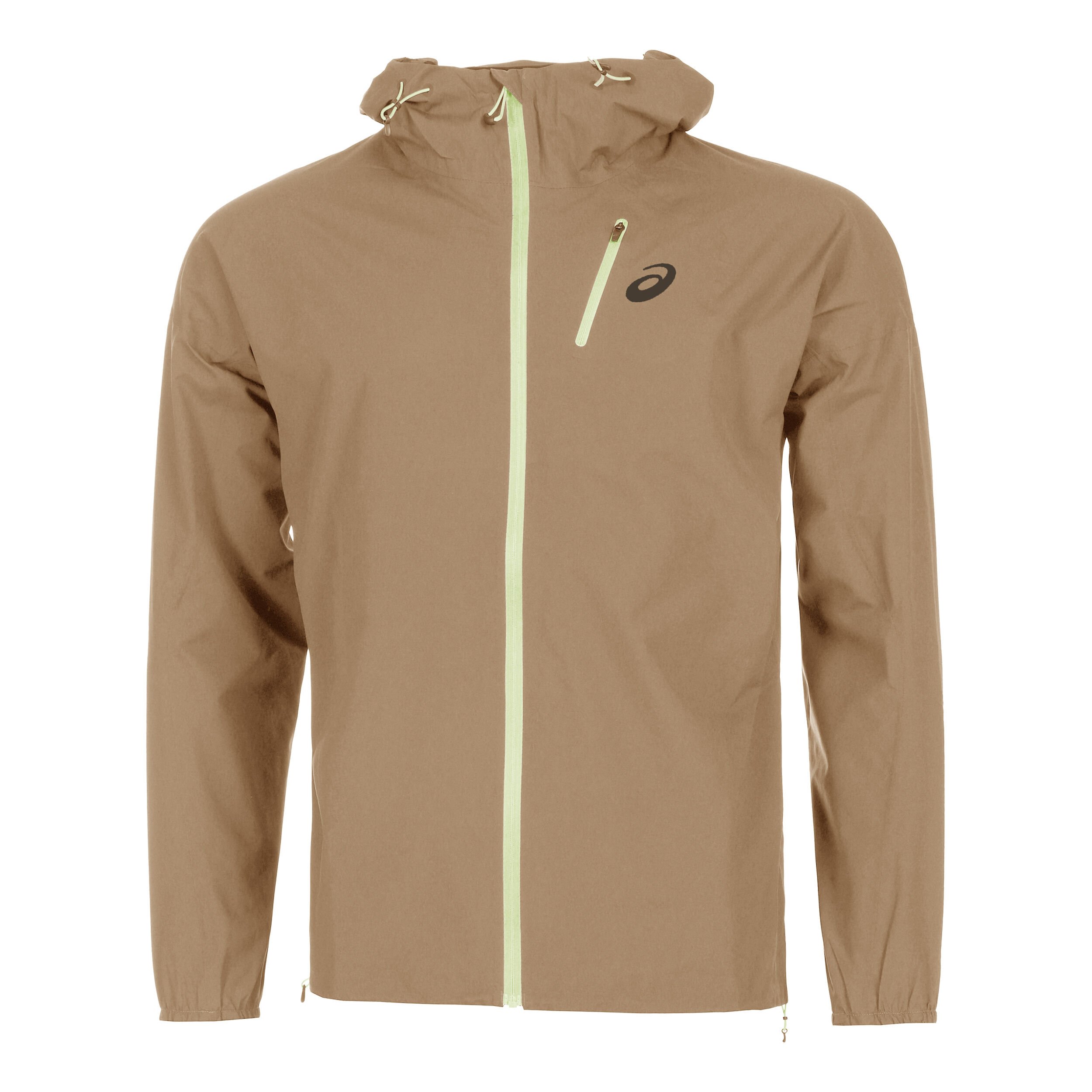 Buy ASICS Fujitrail Waterproof Running Jacket Men Beige online Running Point UK