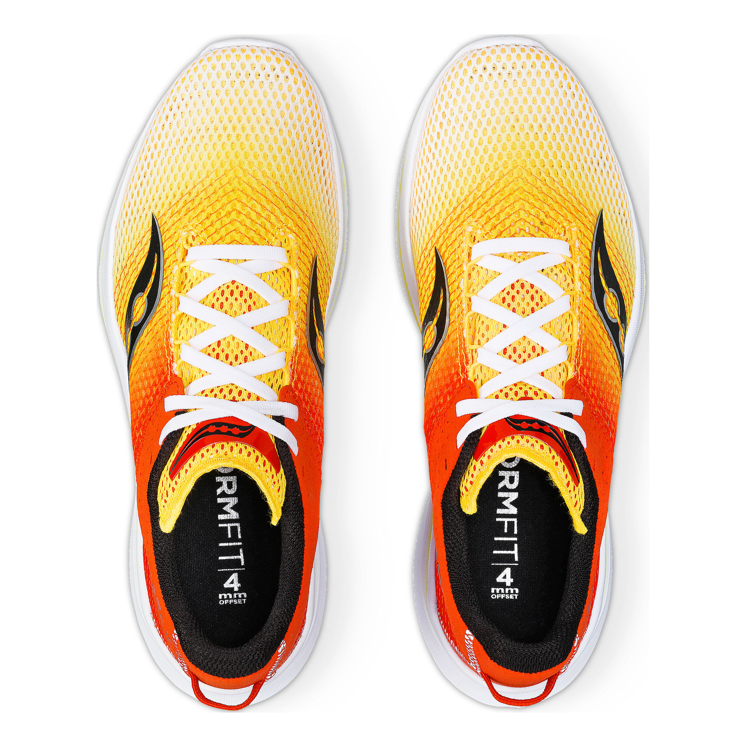 Kinvara 14 Neutral Running Shoe Men Orange Yellow