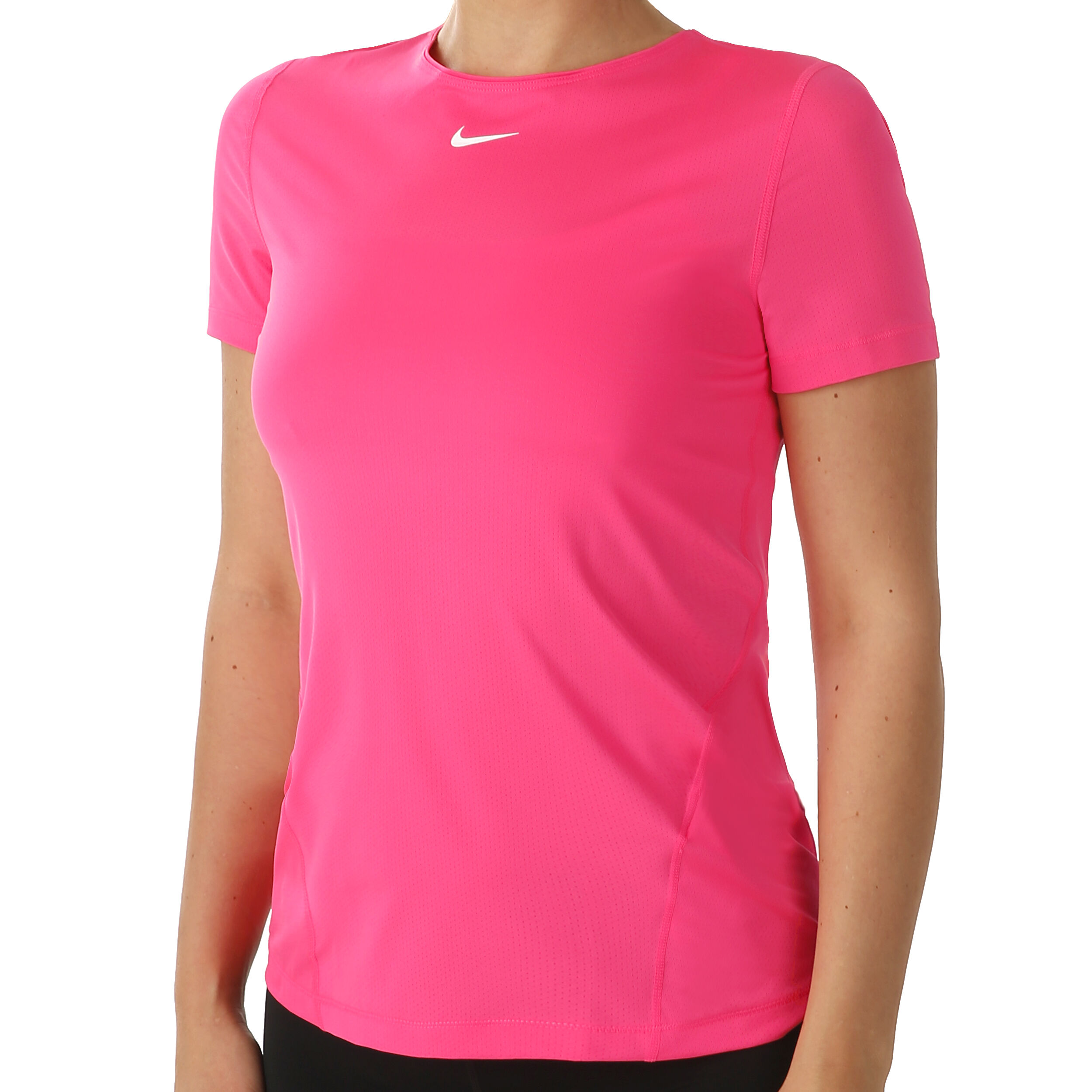 Neon pink nike top new arrivals