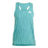 Adizero Singlet Running Shirt Women-Turquoise,Dark Green