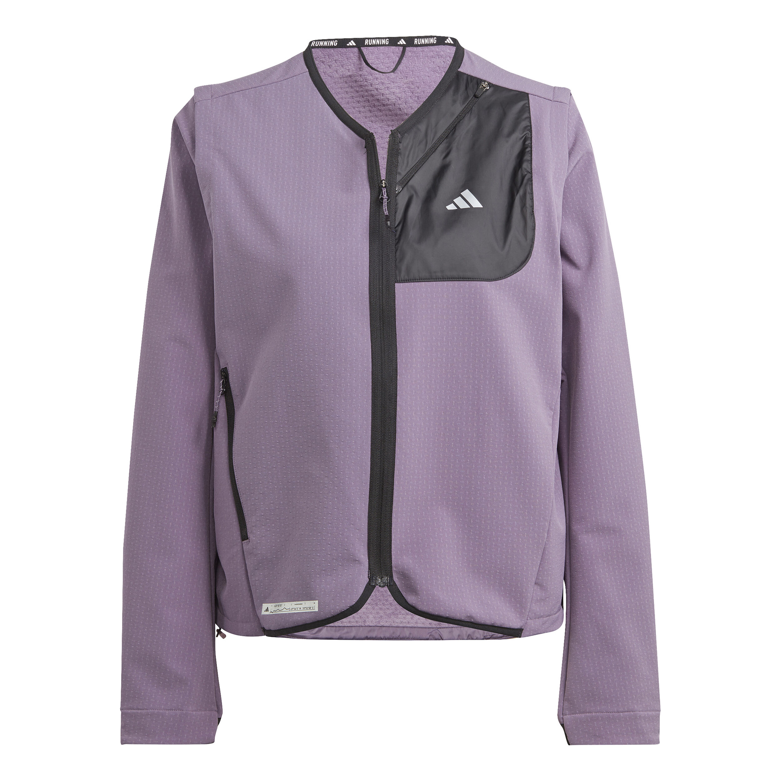 Adidas lilac jacket on sale