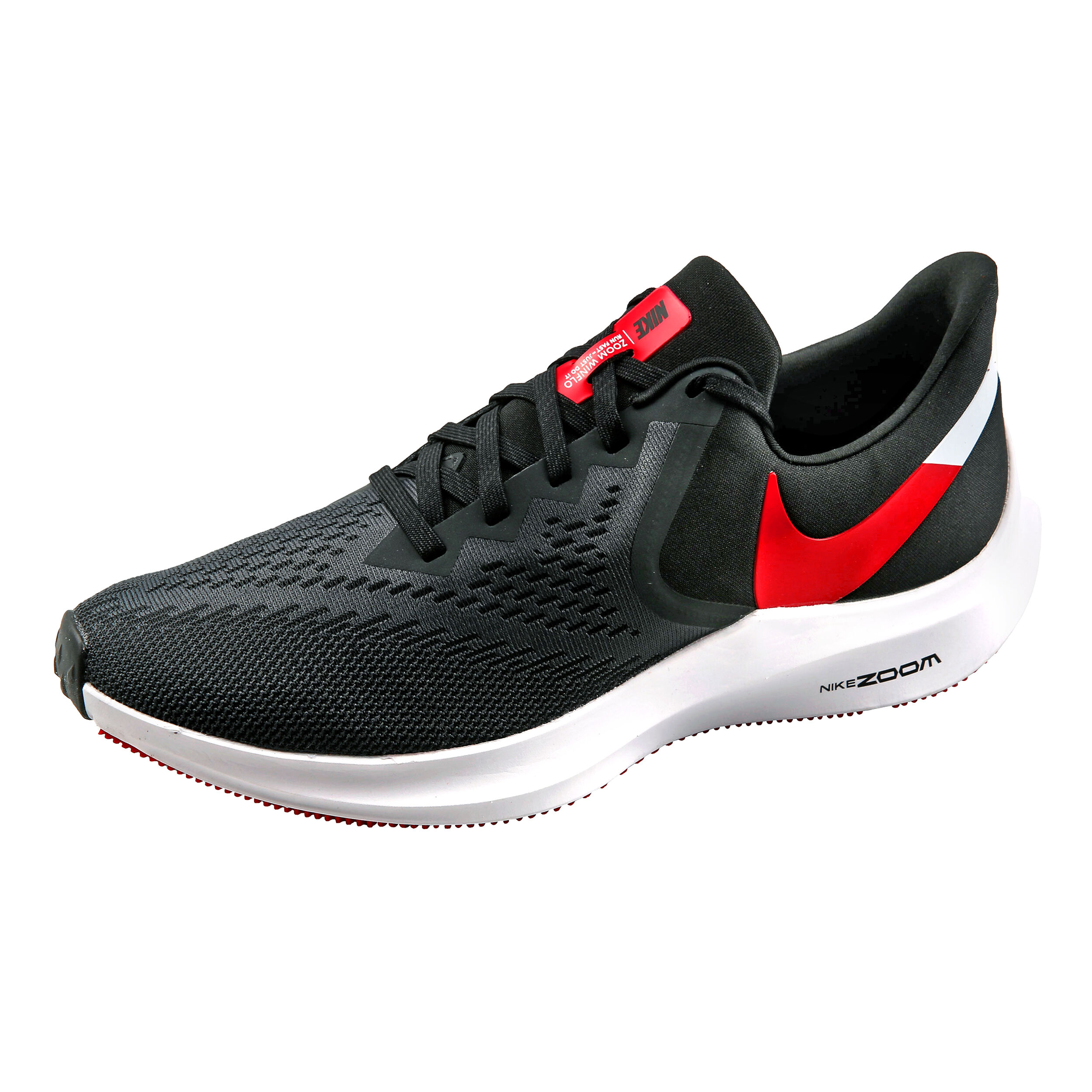 Buy Nike Zoom Winflo 6 Neutral Running Shoe Men Black Red online