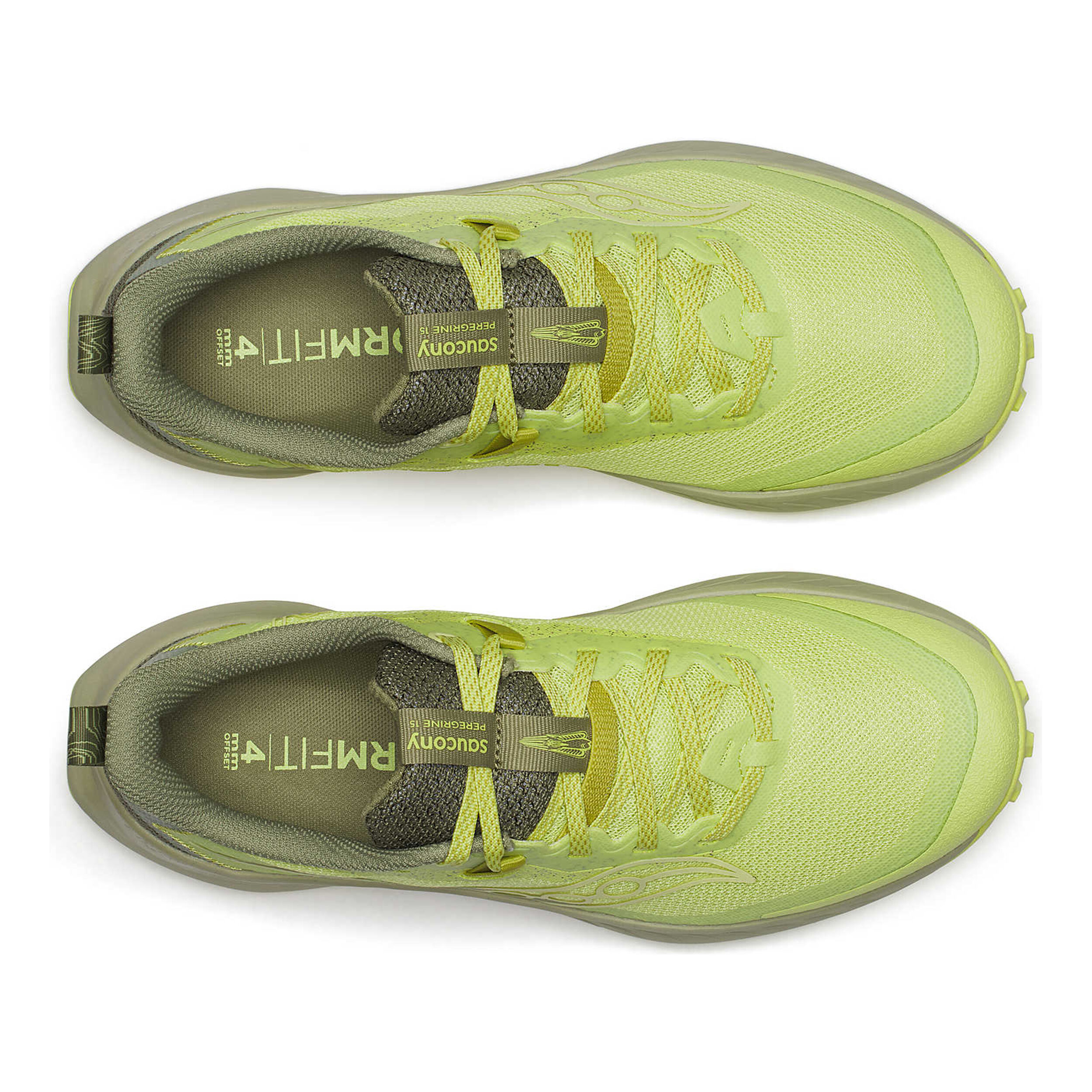Buy Saucony Peregrine 15 Trail Running Shoe Women Yellow Green in size 38 5 online Running Point UK