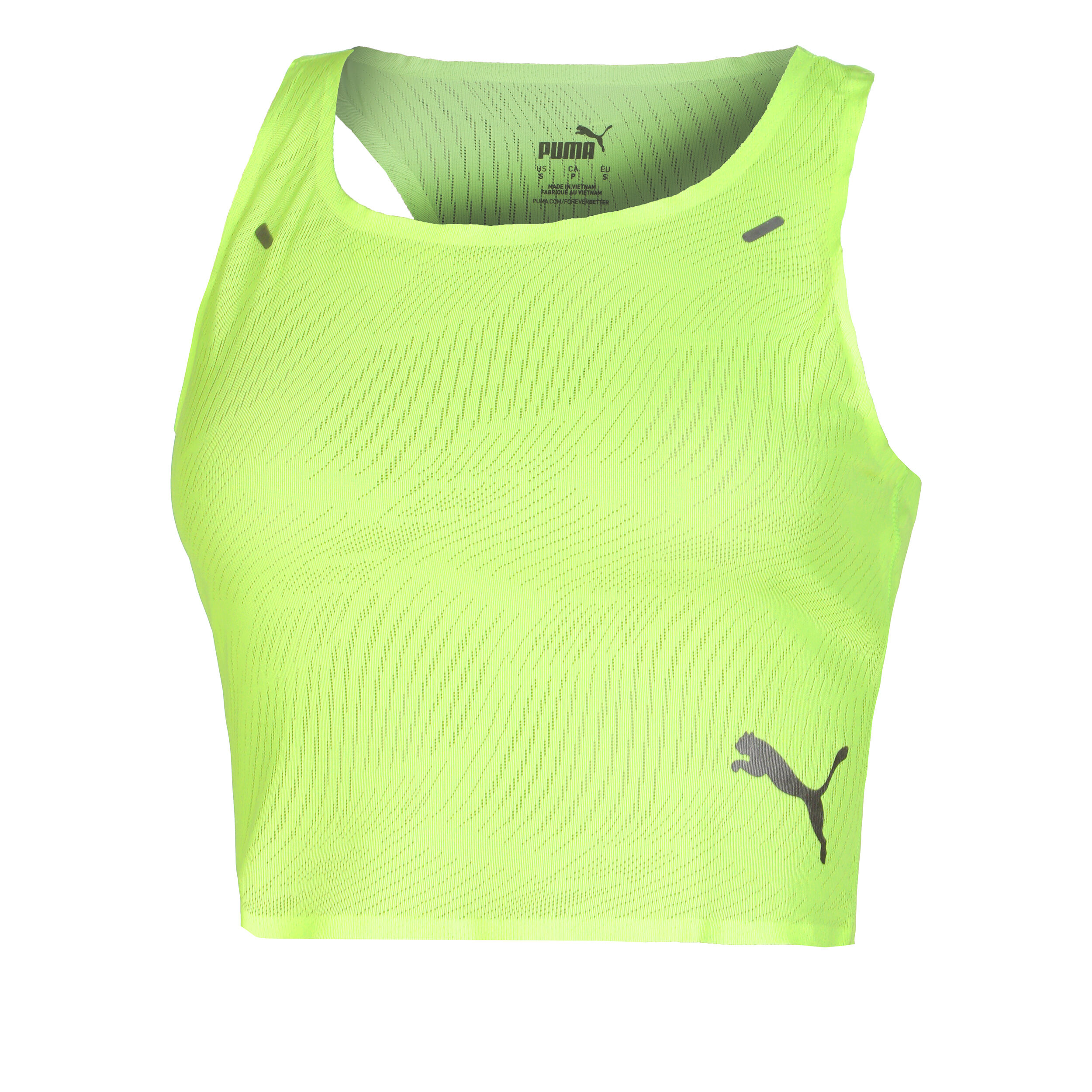 Buy Puma Run Ultraspun Crop Tank Top Women Green online Running Point UK