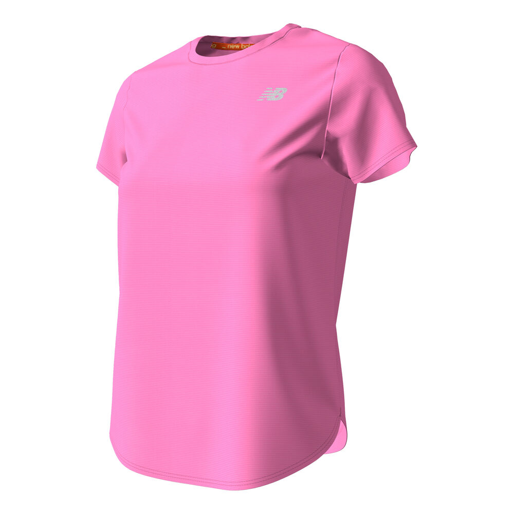New Balance Accelerate T-Shirt Women - Pink, Size XL