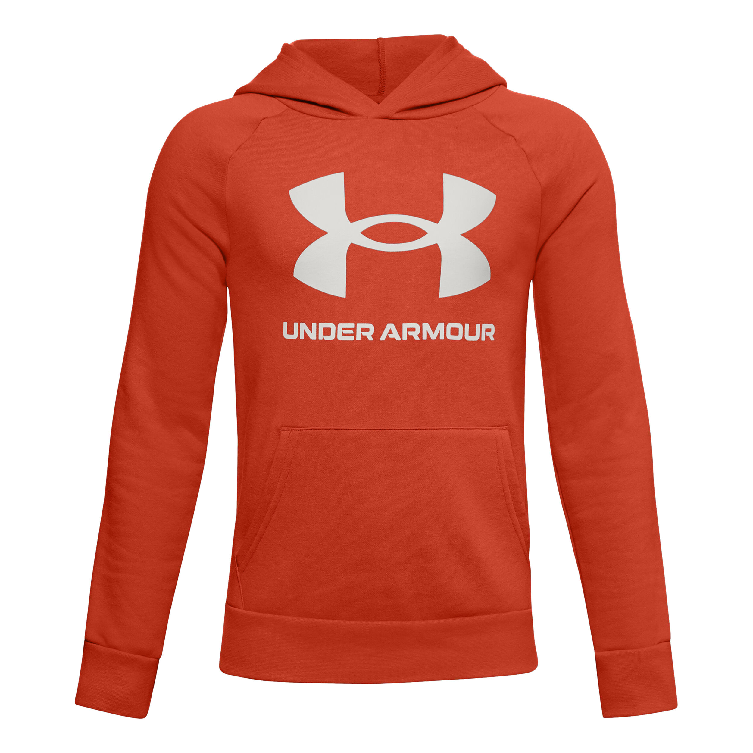 buy Under Armour Rival Hoody Boys Orange White online Running