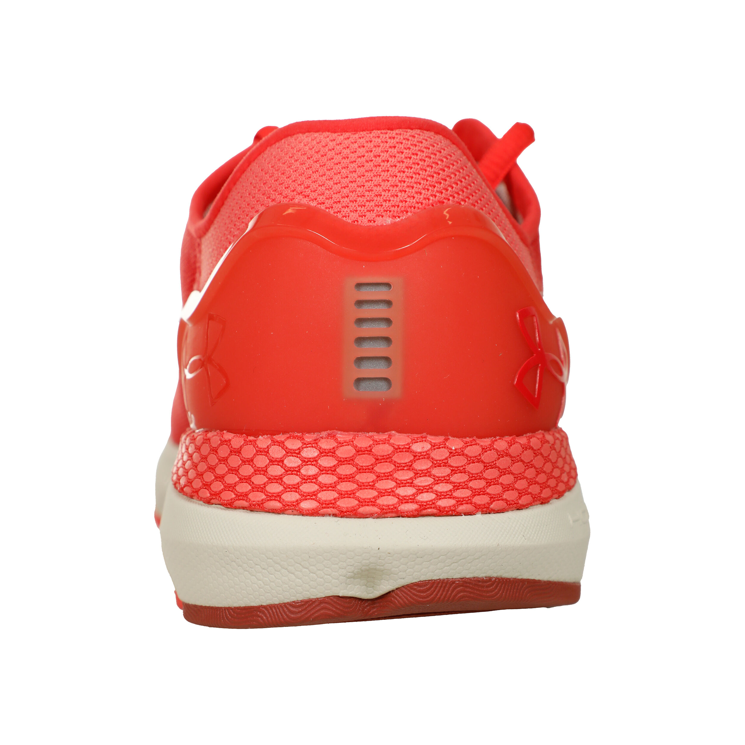 Red under armour shoes women's sales