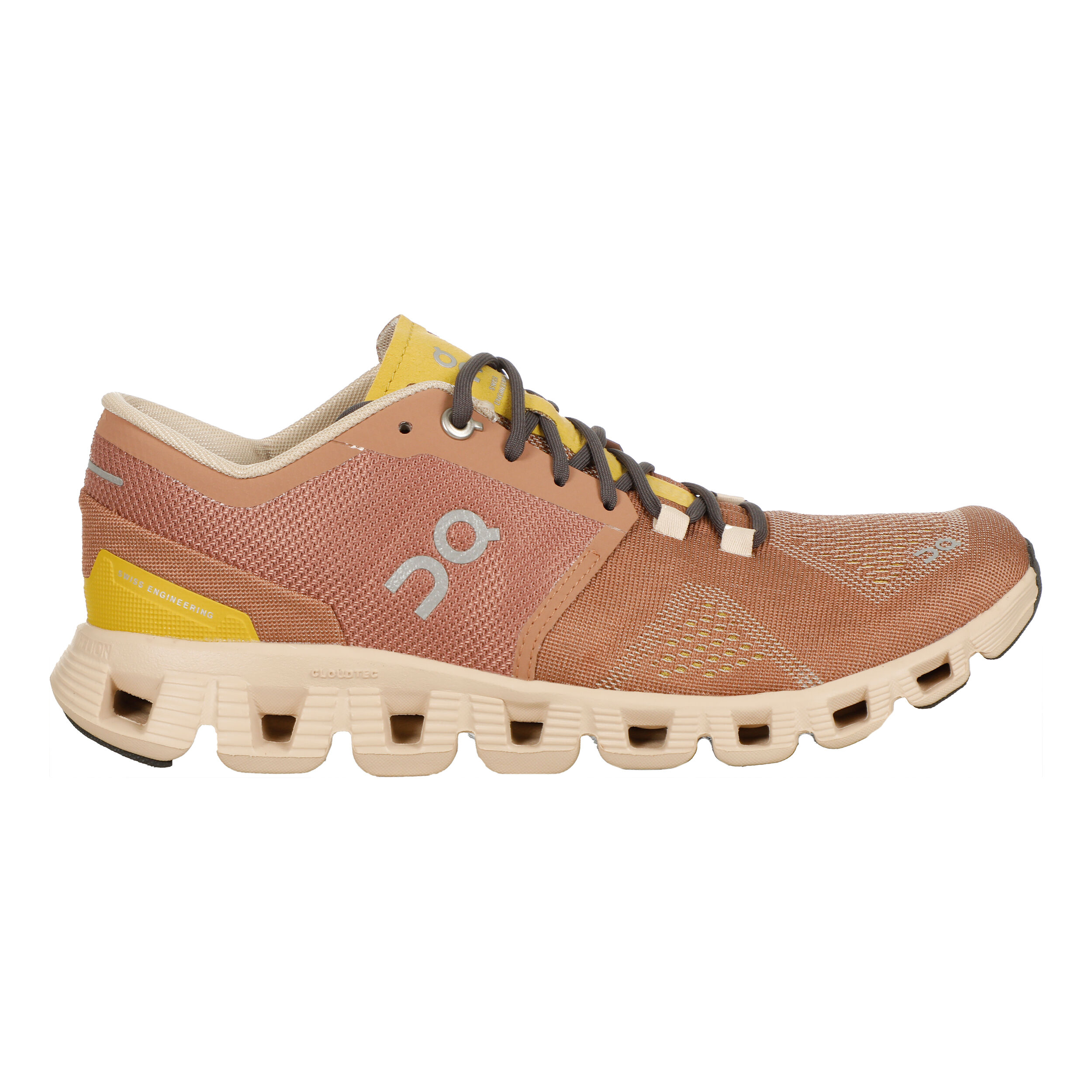 Buy On Cloud X Neutral Running Shoe Women Brown Yellow online Running Point UK