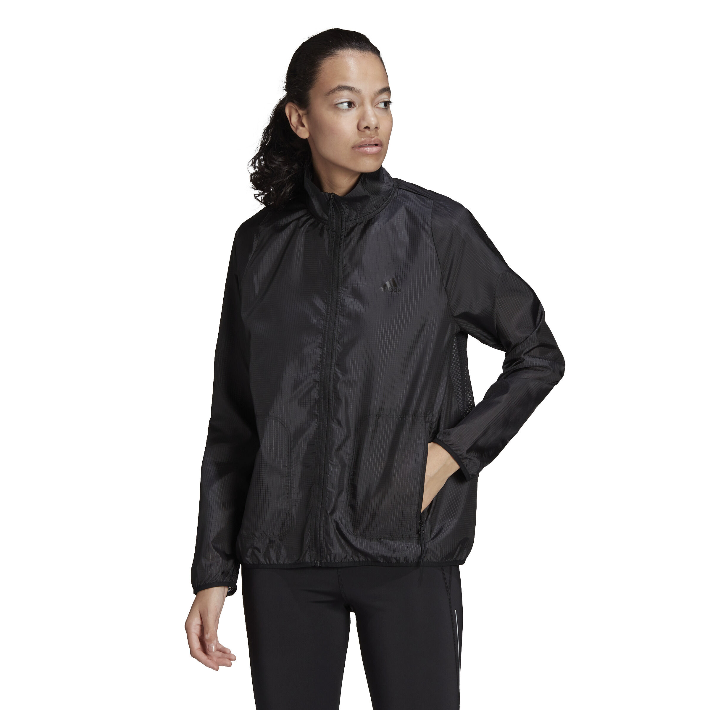 Womens black windbreaker outlet