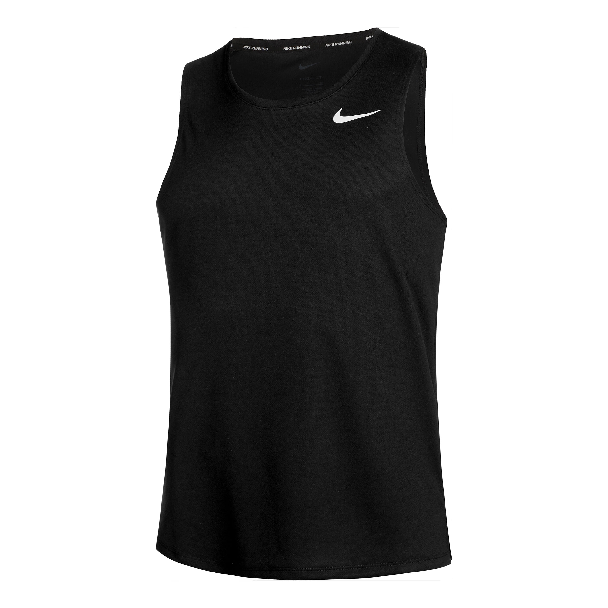 Buy Nike Dri Fit Miler Tank Top Men Black Grey online Running