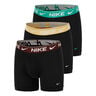 Ultra Comfort Boxer Shorts 3 Pack Men-Black,Multicoloured