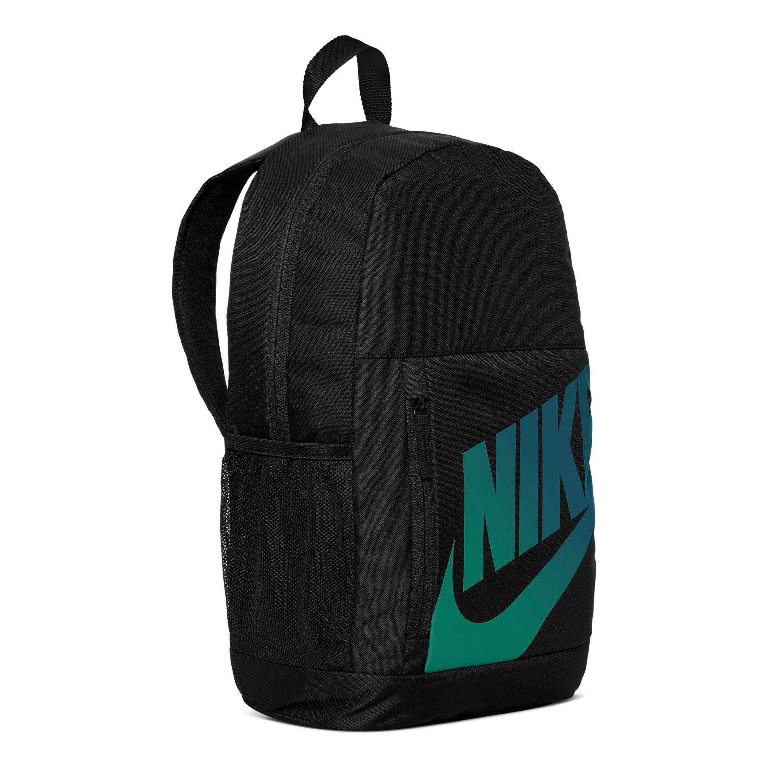 Black and green nike backpack on sale