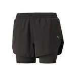 Puma Clothing Puma Run Favorite Woven 2in1 3in Running Shorts Women-Black