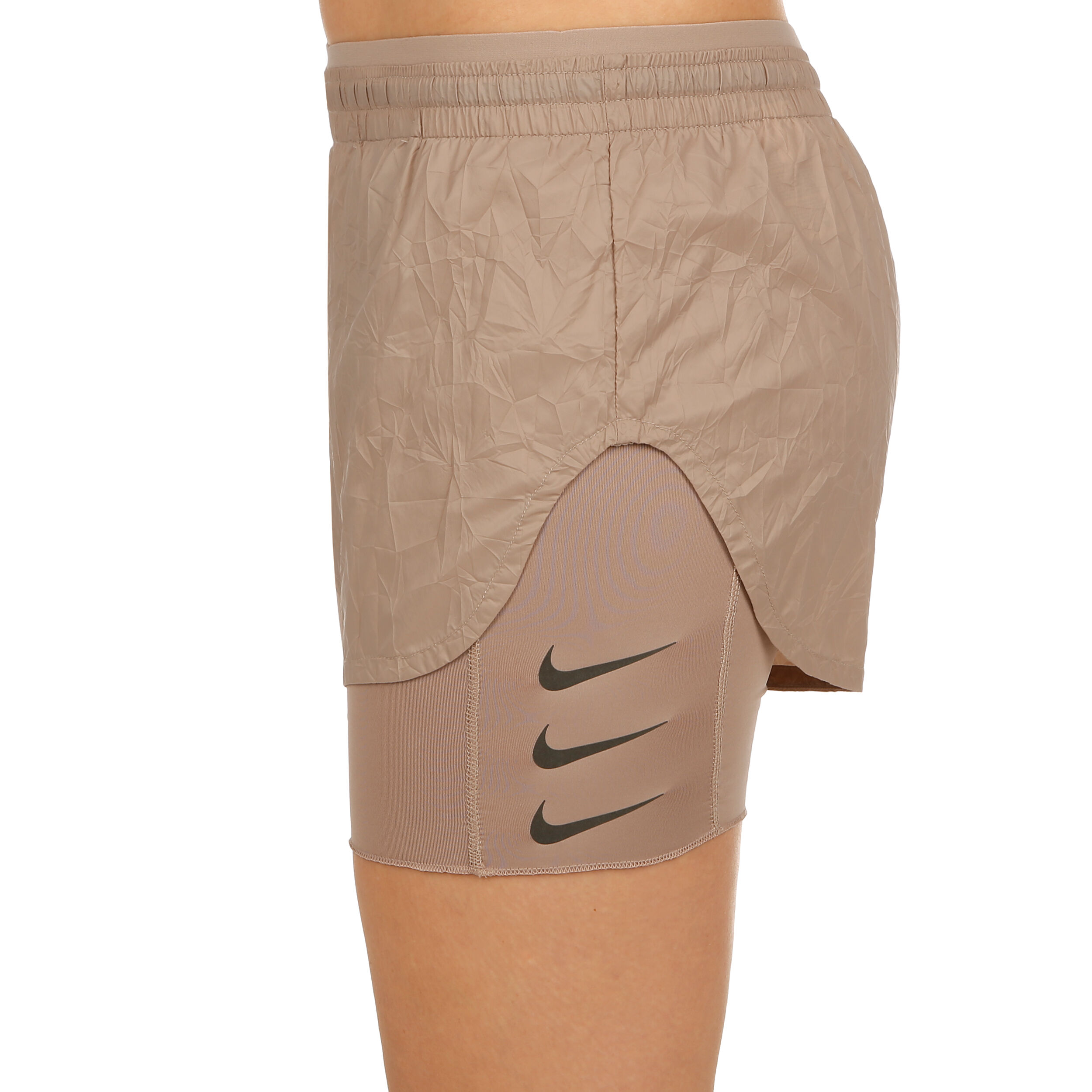 Elevate 2 in 1 Shorts Women Cream Beige
