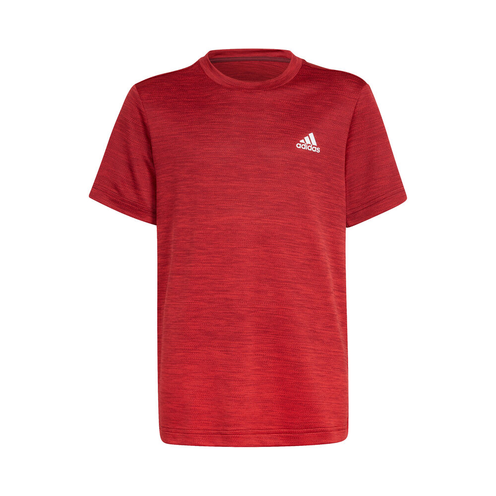 adidas Aero Ready Gradient T-Shirt Boys - Dark Red, Red, Size 116
