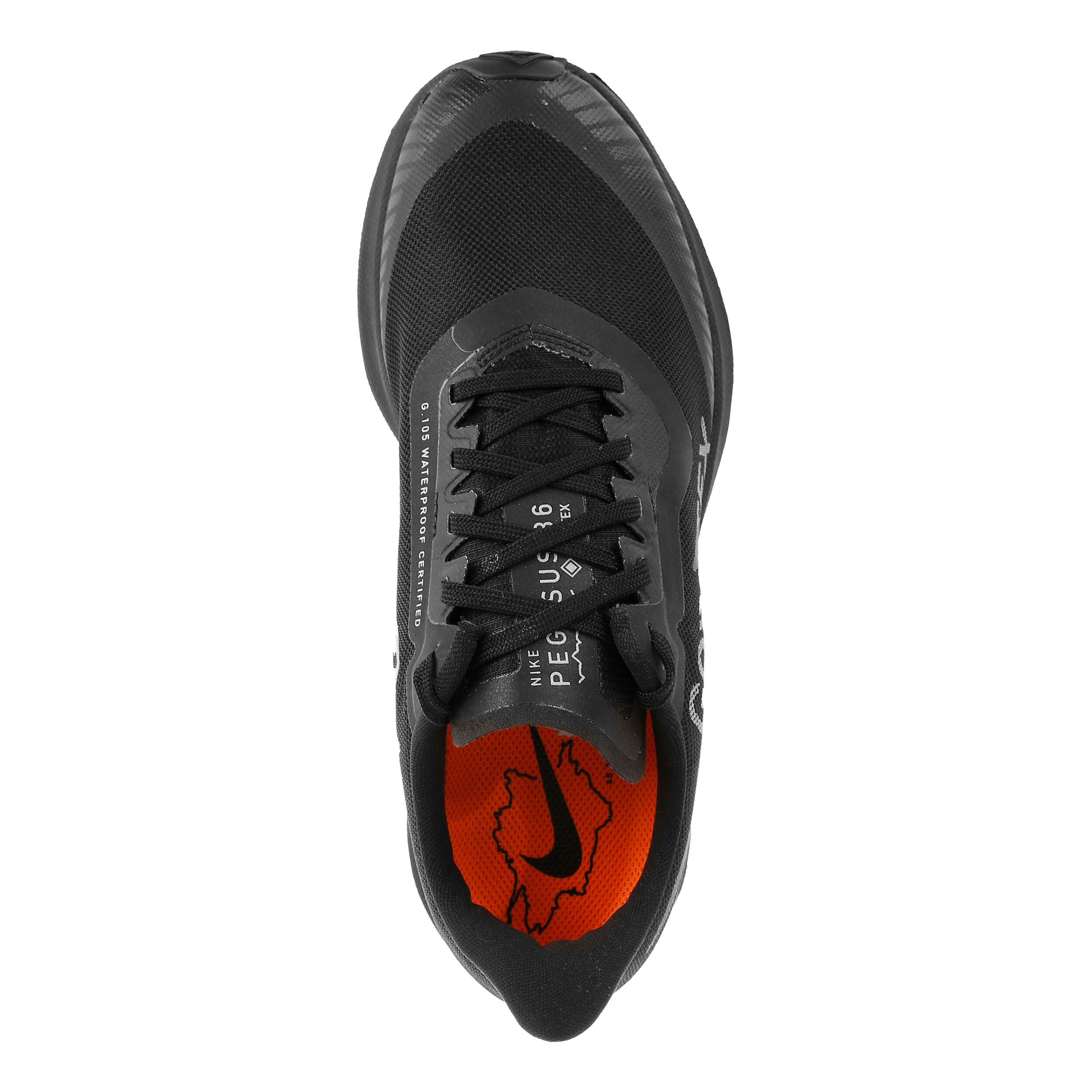 Nike zoom pegasus 36 trail gtx black clearance