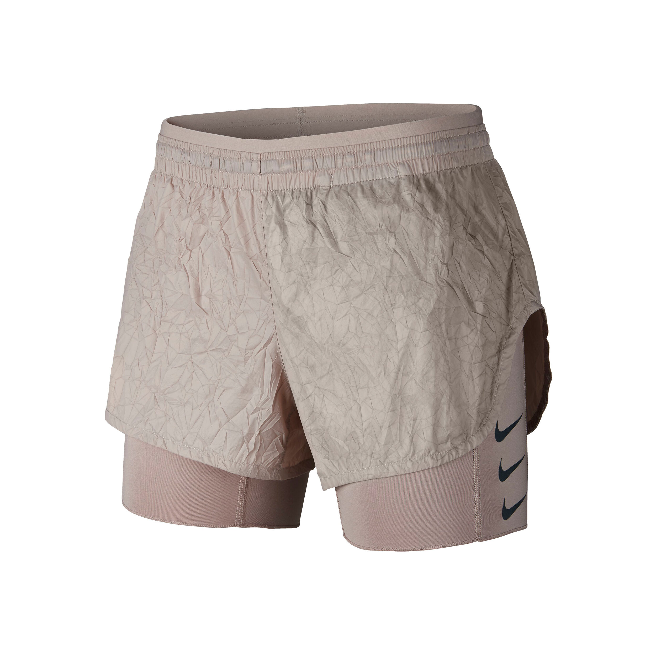 Buy Nike Elevate 2 in 1 Shorts Women Cream Beige online Running Point UK