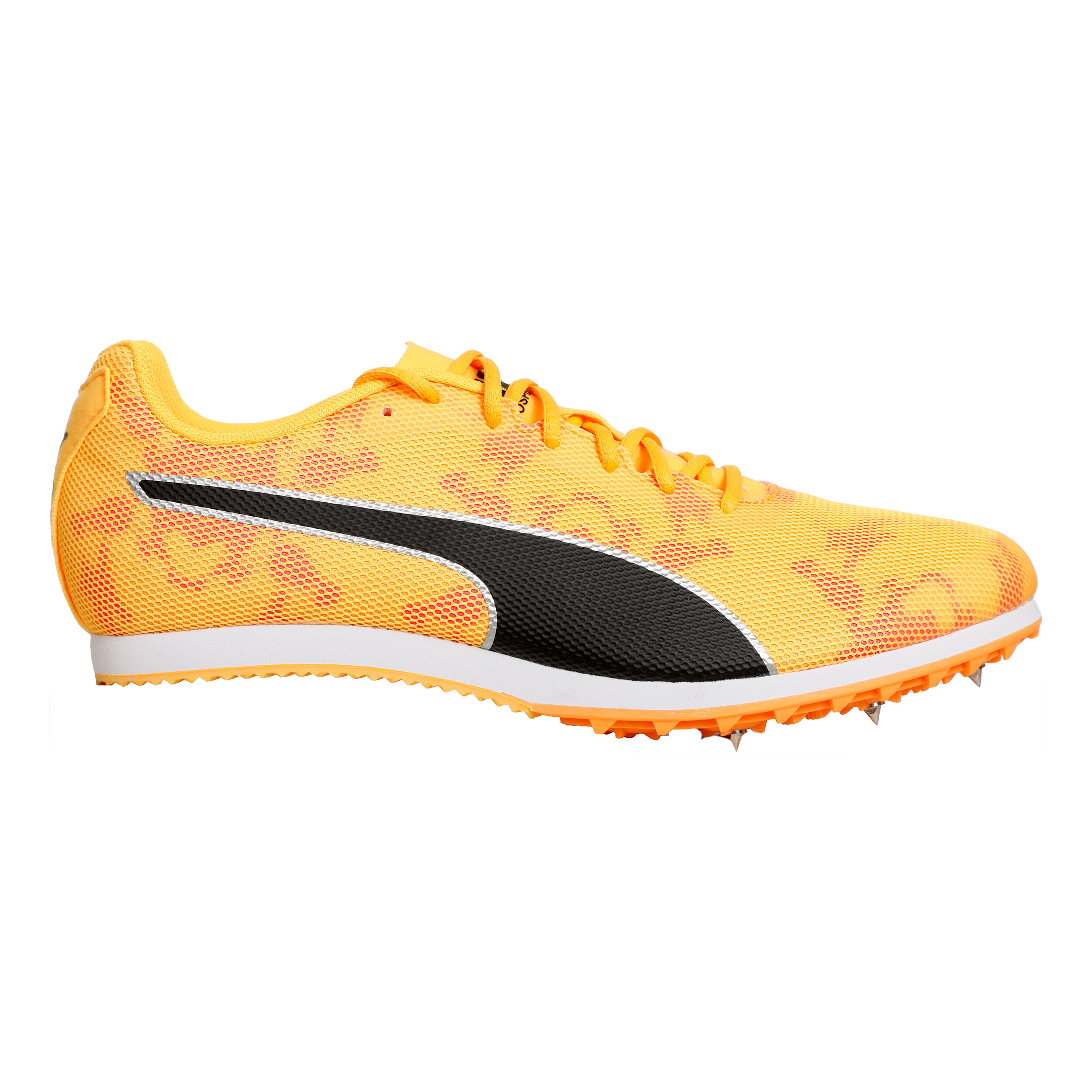 EvoSPEED Star 8 Spike Shoes Orange Yellow