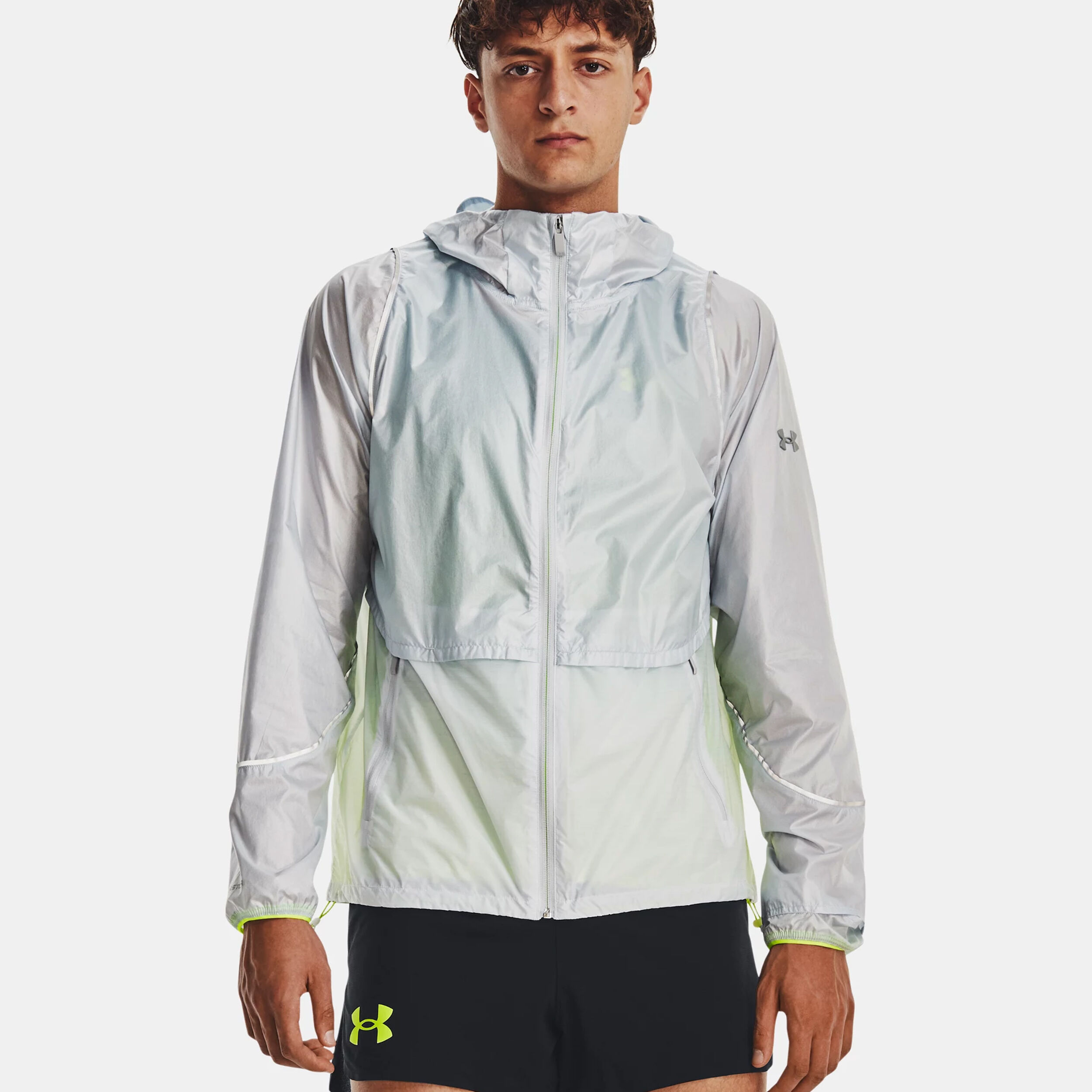 Buy Under Armour Impasse Lightweight Running Jacket Men Grey