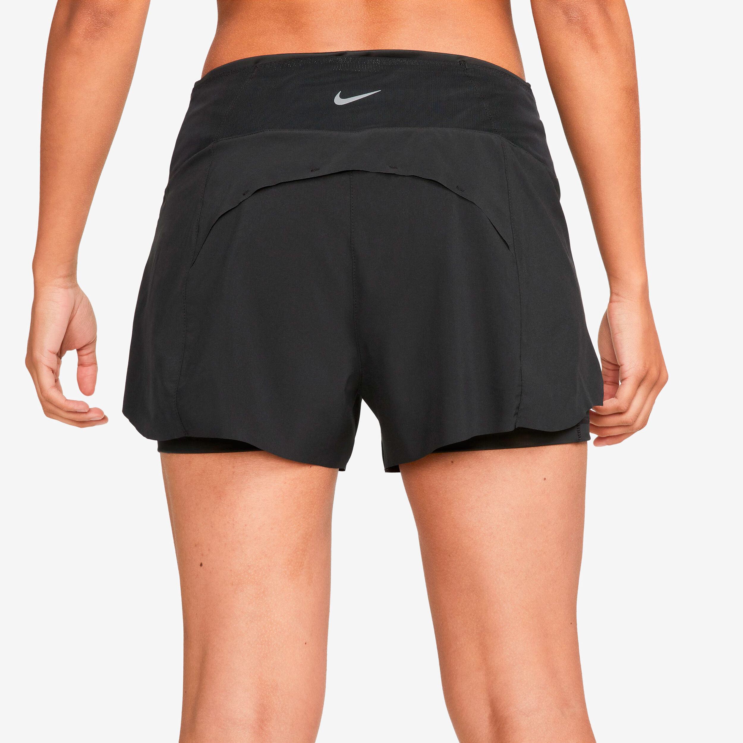 Buy Nike Dri Fit Swift Mid Rise 3in 2in1 Shorts Women Black online Running Point UK