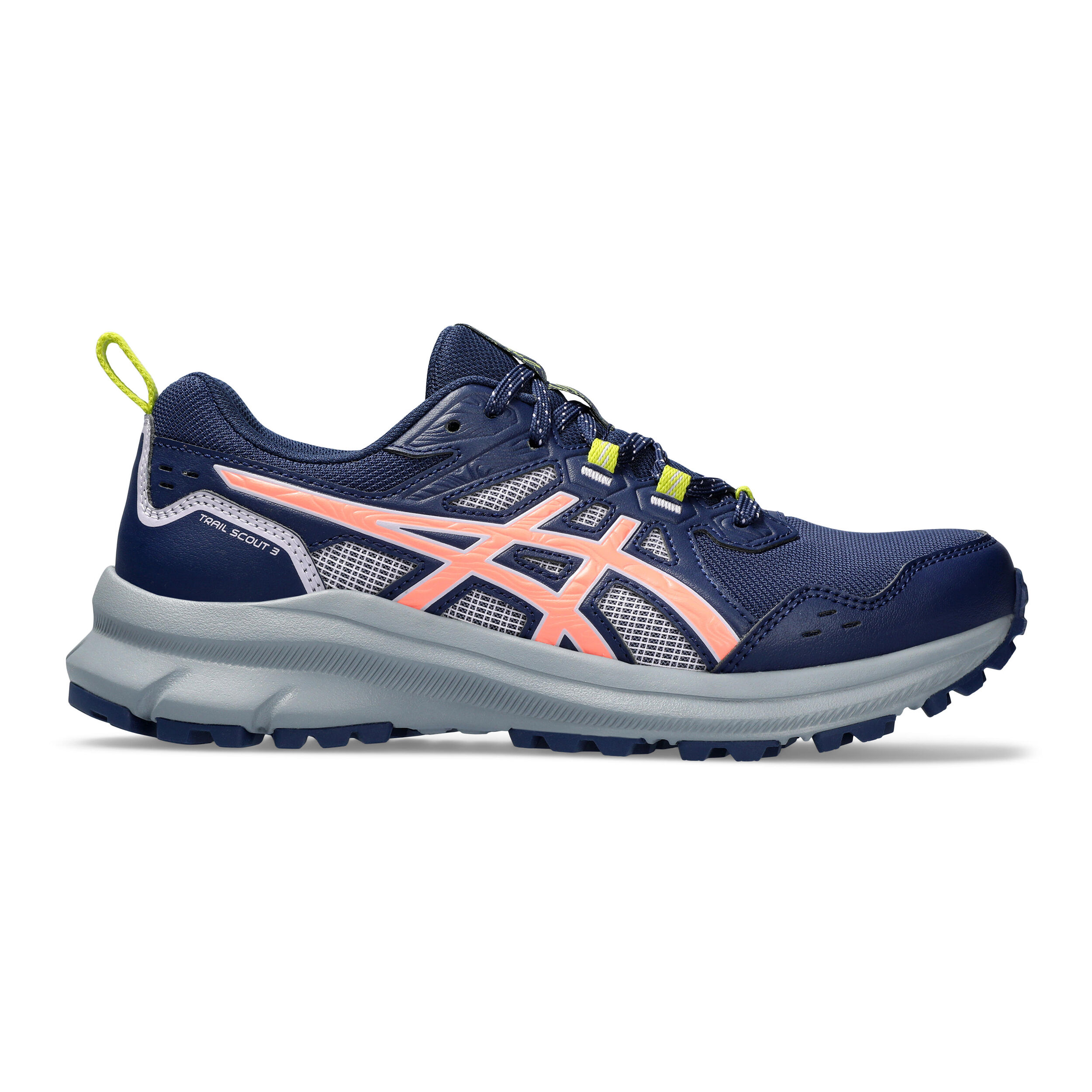 Buy ASICS Trail Scout 3 Trail Running Shoe Women Dark Blue Coral online Running Point UK
