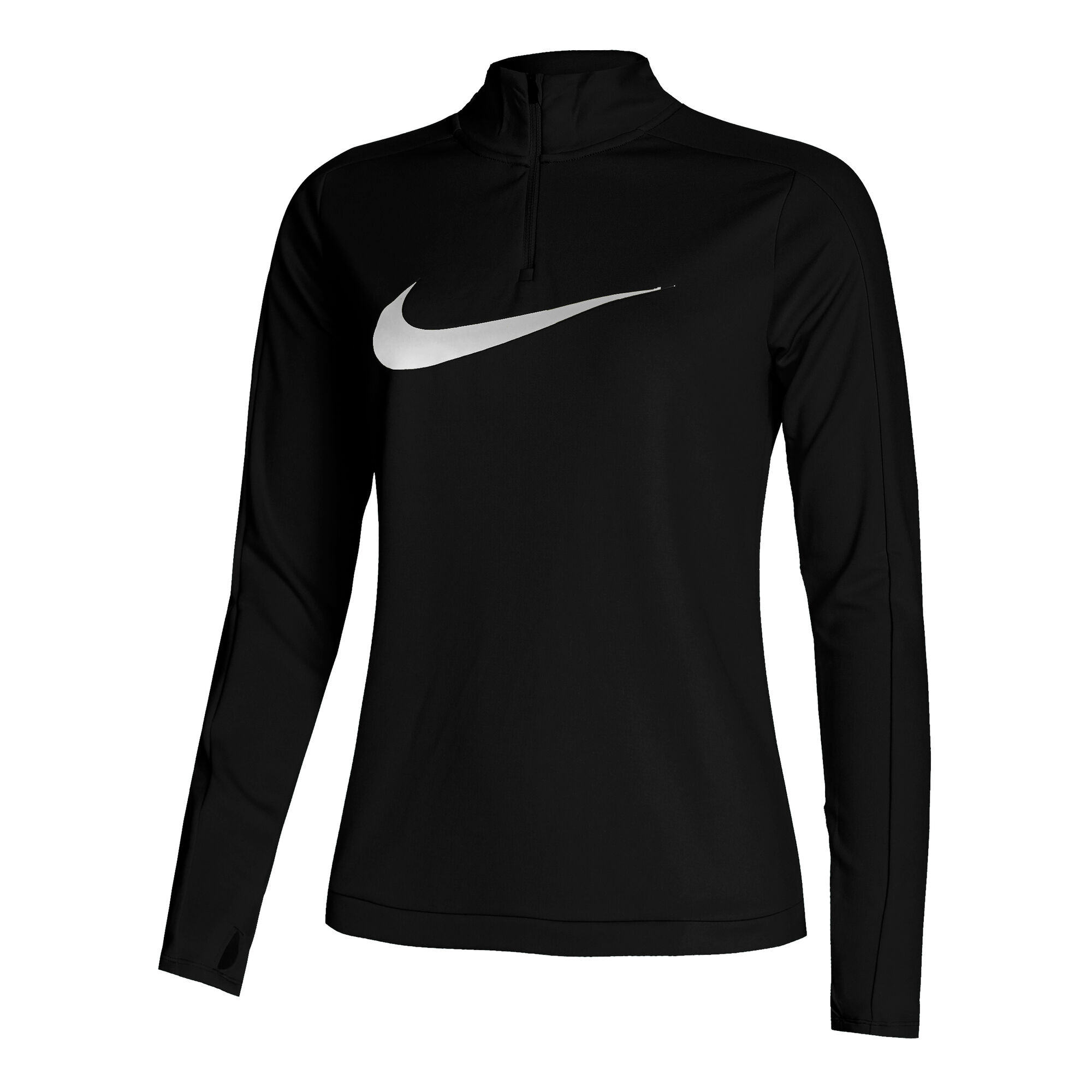Buy Nike Dri-Fit Swoosh HBR Half-Zip Running Tops Women Black