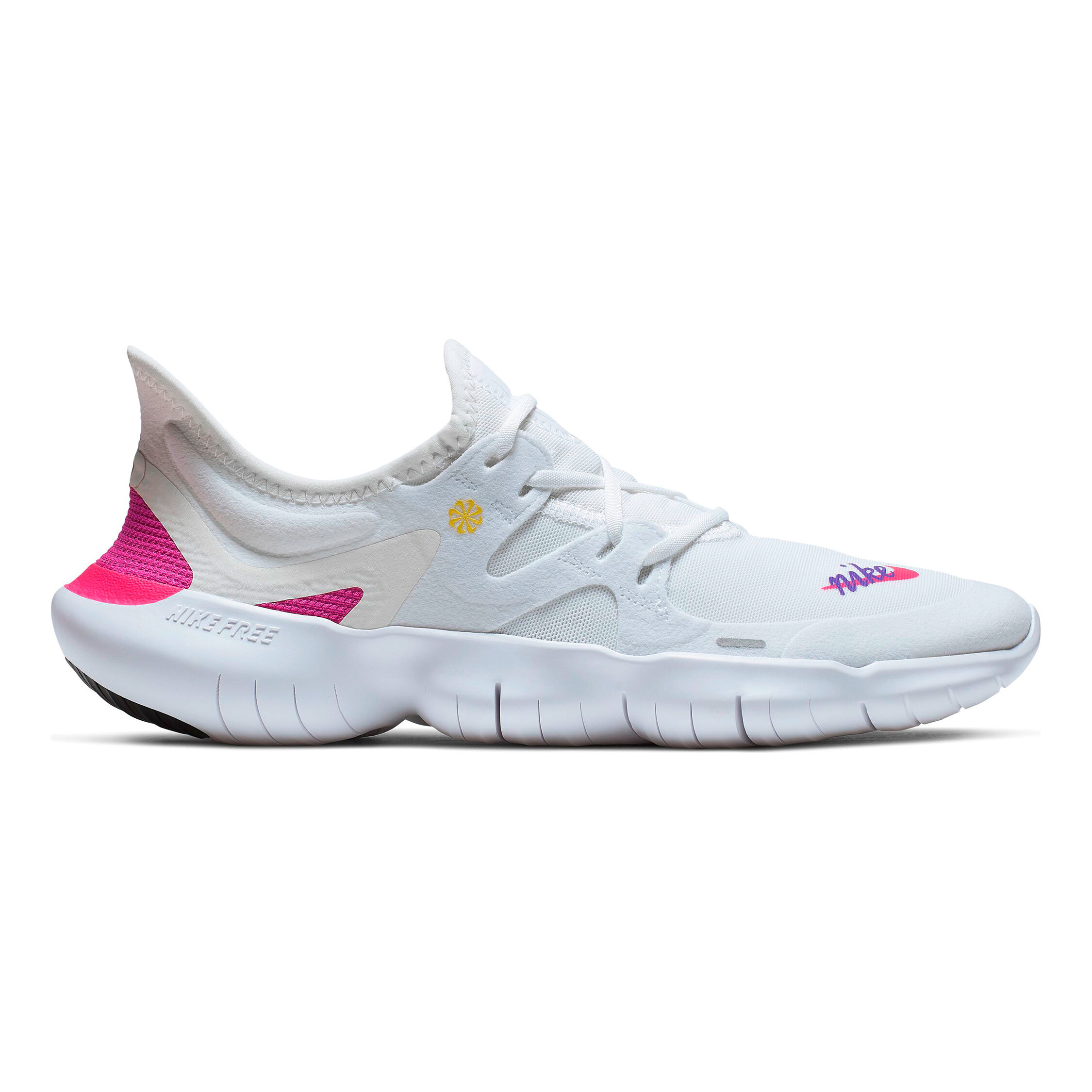 Buy Nike Free Run 5.0 Just Do It Natural Running Shoe Women White