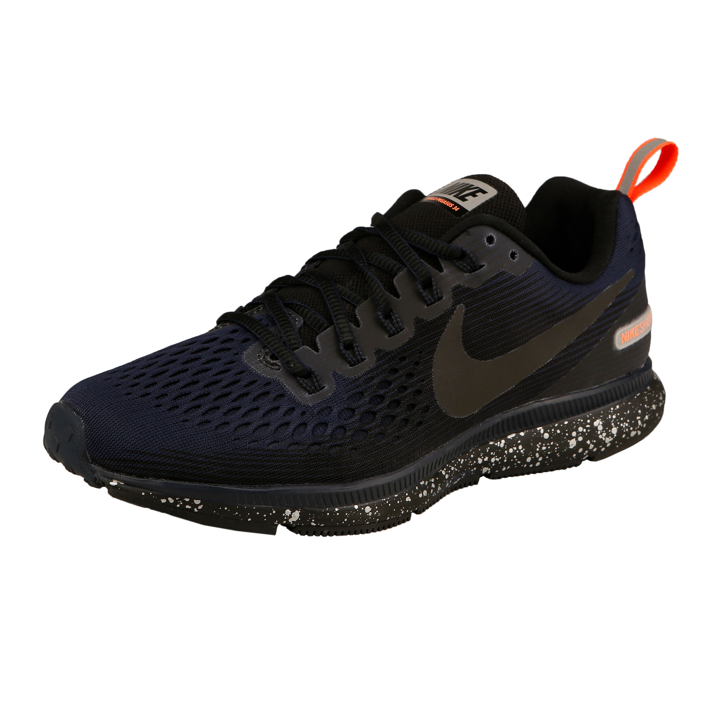 Air Zoom Pegasus 34 Shield Neutral Running Shoe Women Black Dark Blue