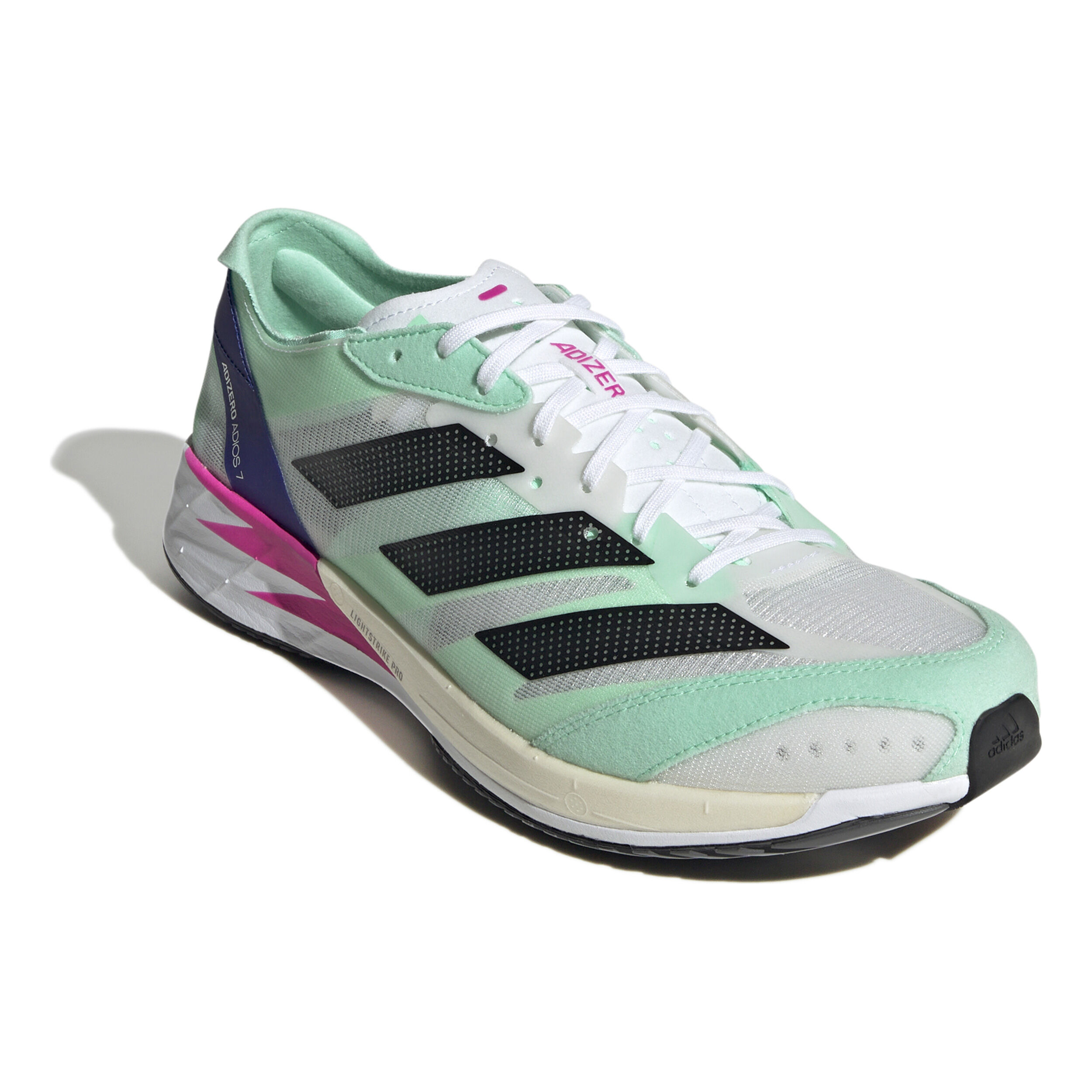 Buy adidas Adizero Adios 7 Neutral Running Shoe Men White Turquoise online Running Point UK