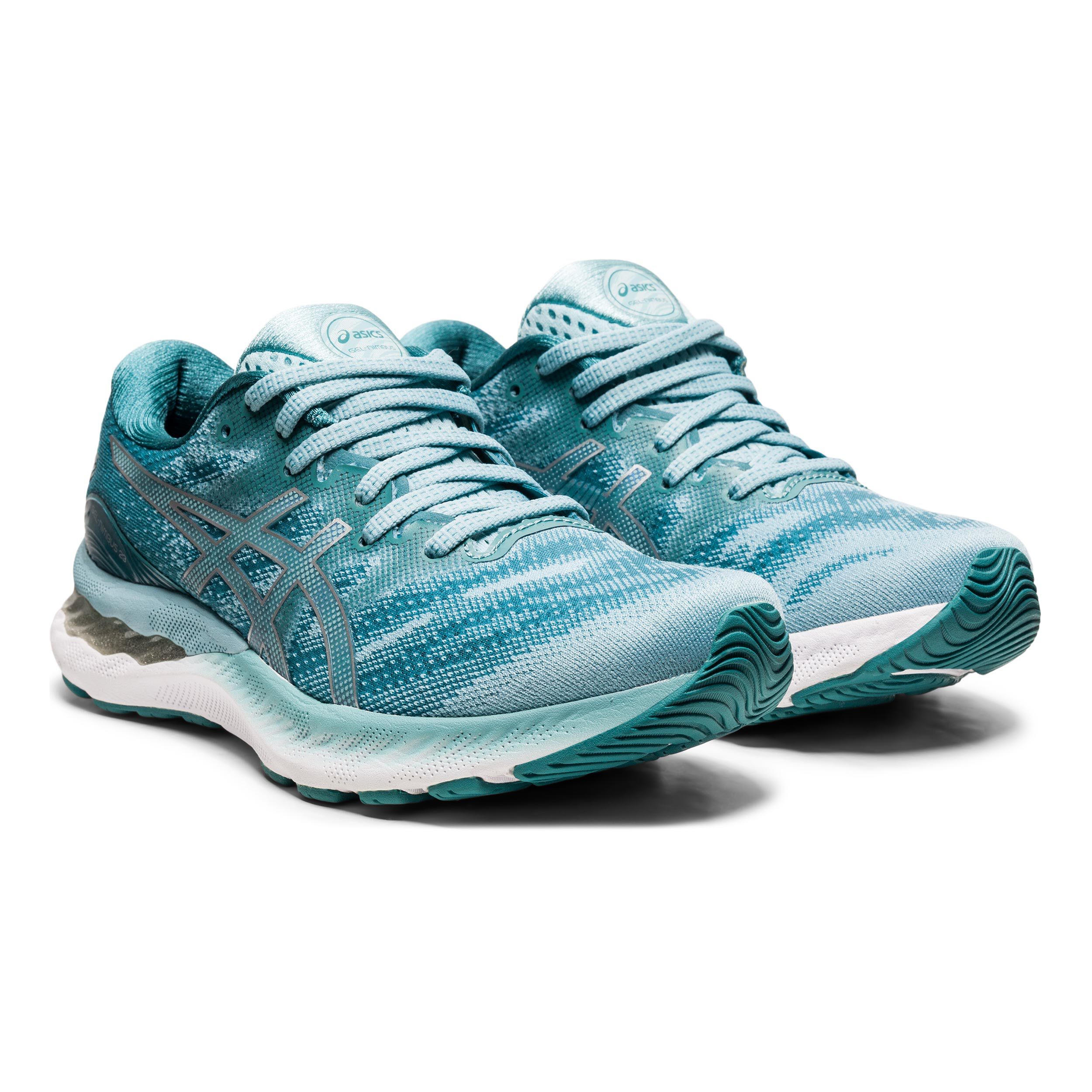 Gel Nimbus 23 Neutral Running Shoe Women Turquoise Mint