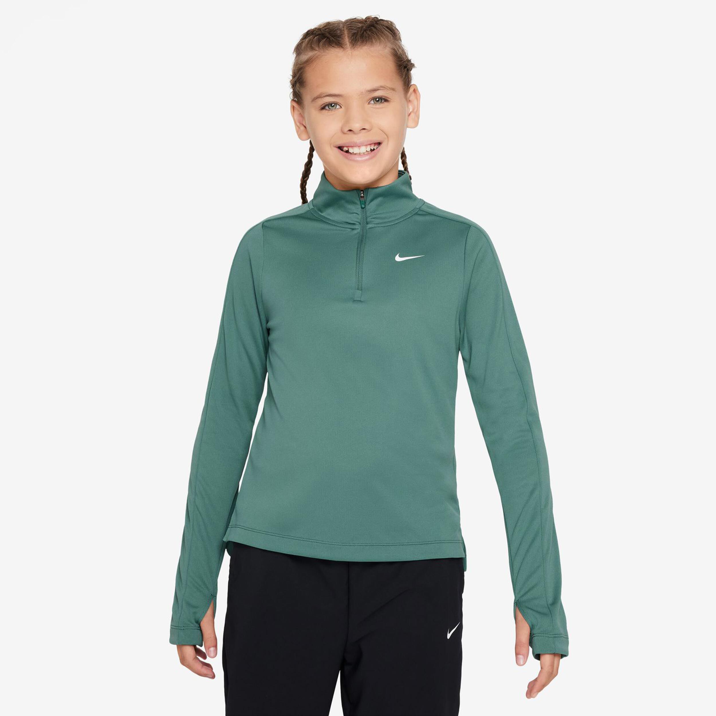 Girls nike half zip top clearance