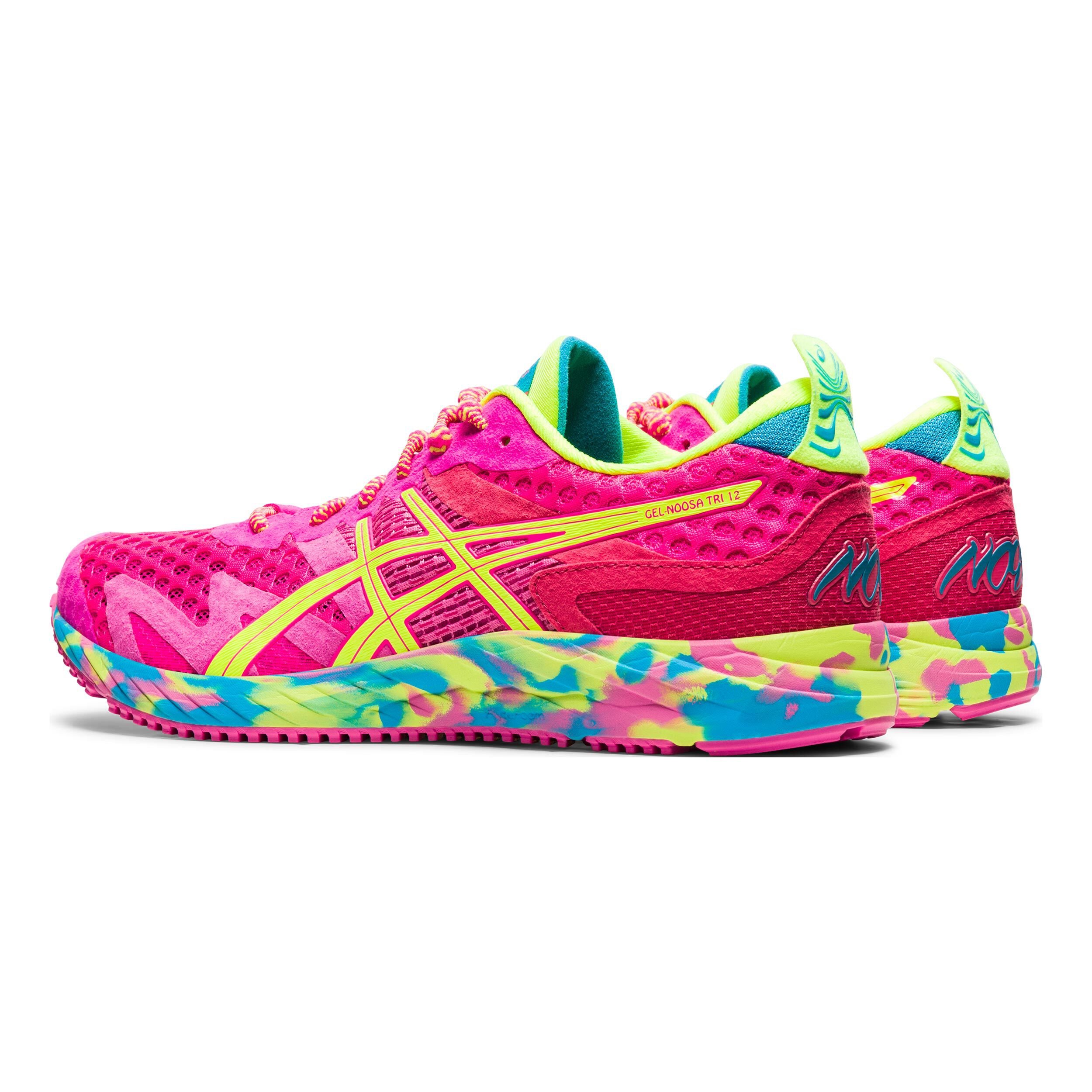 Gel Noosa Tri 12 Competition Running Shoe Women Neon Pink Multicoloured