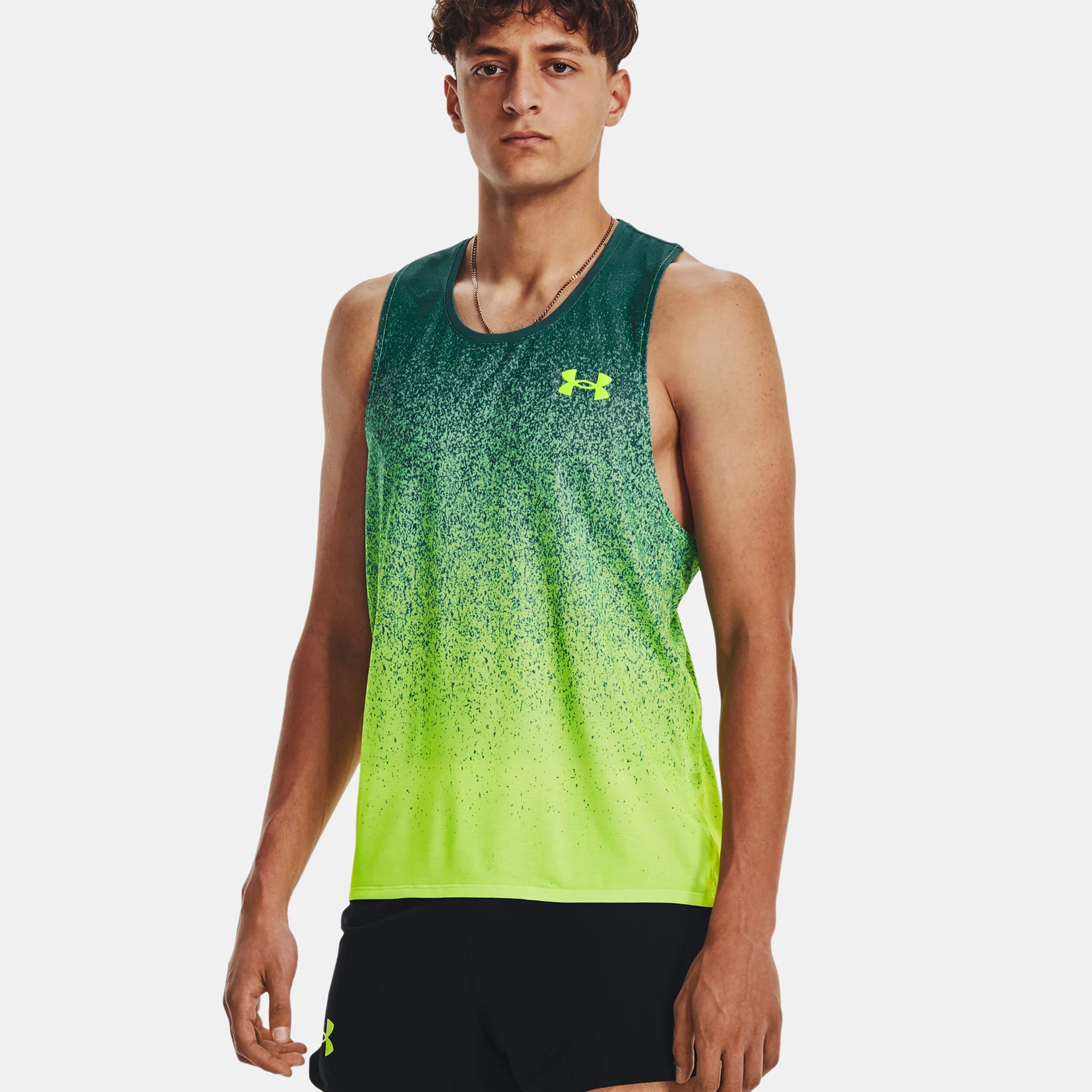 Under armour running singlet store