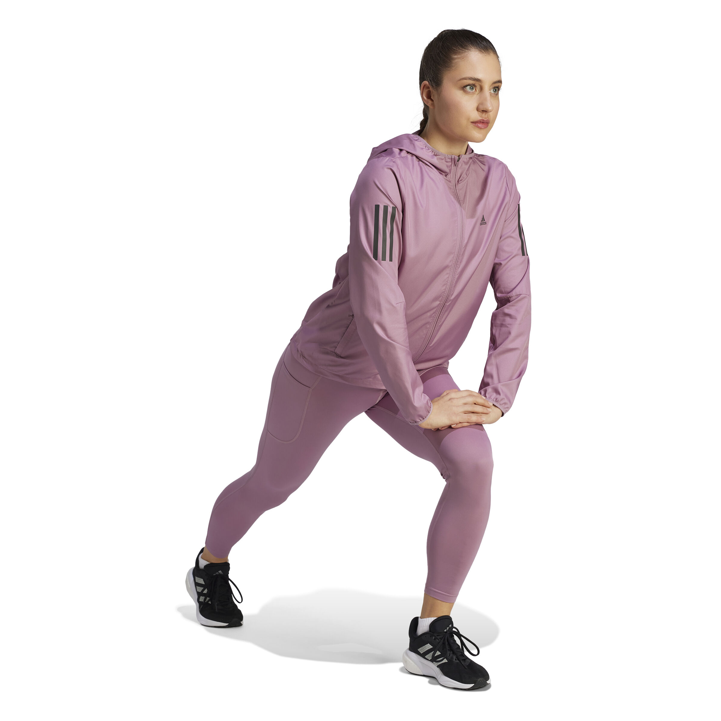 Buy adidas Own The Run Windbreaker Running Jacket Women Lilac online Running Point UK