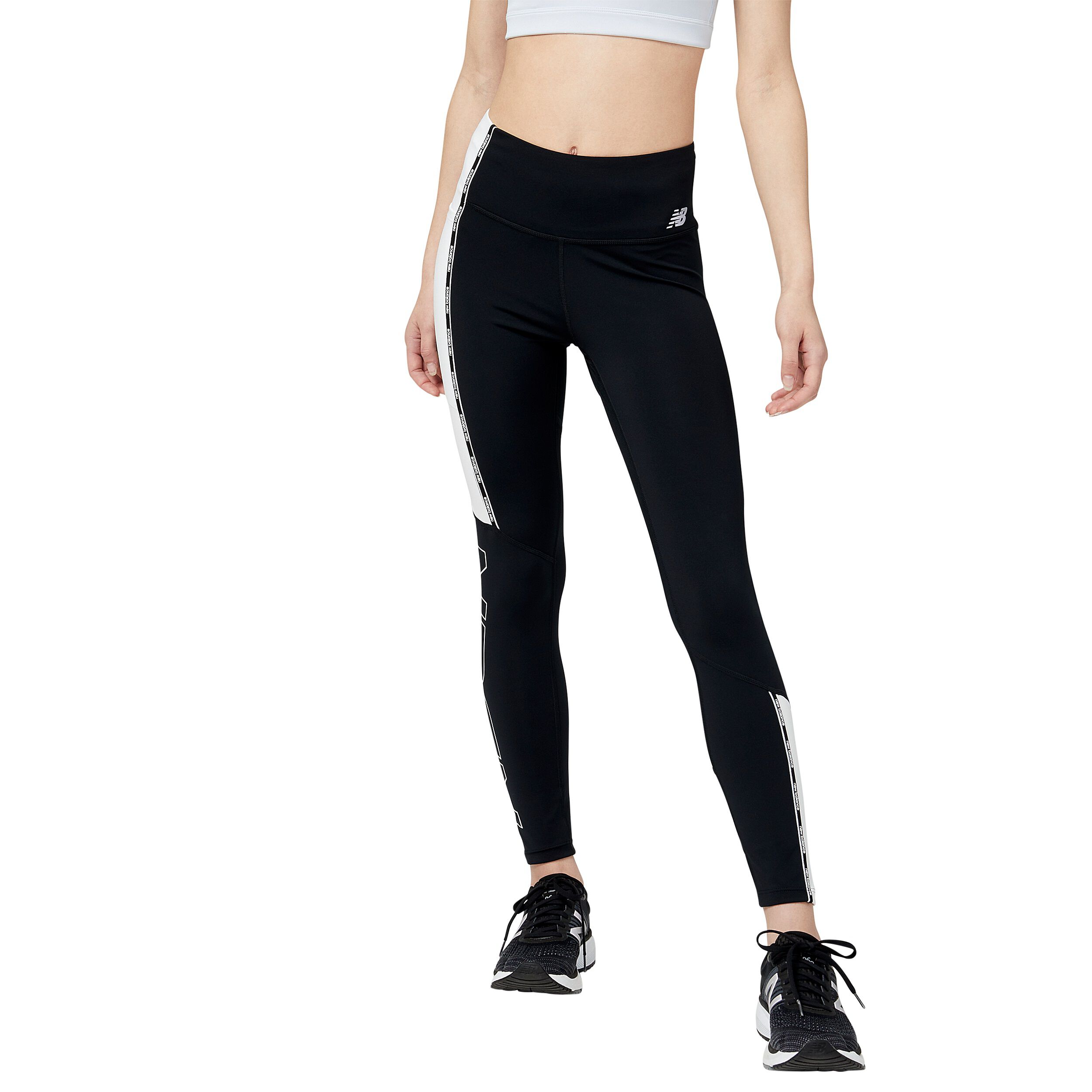 Buy New Balance Accelerate Pacer 7 8 Tight Women Black White online Running Point UK